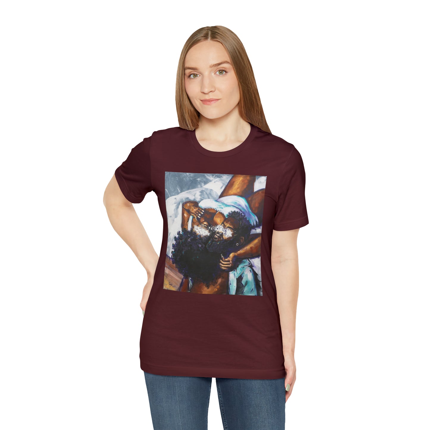 Naturally Black Love XII Unisex Jersey Short Sleeve Tee