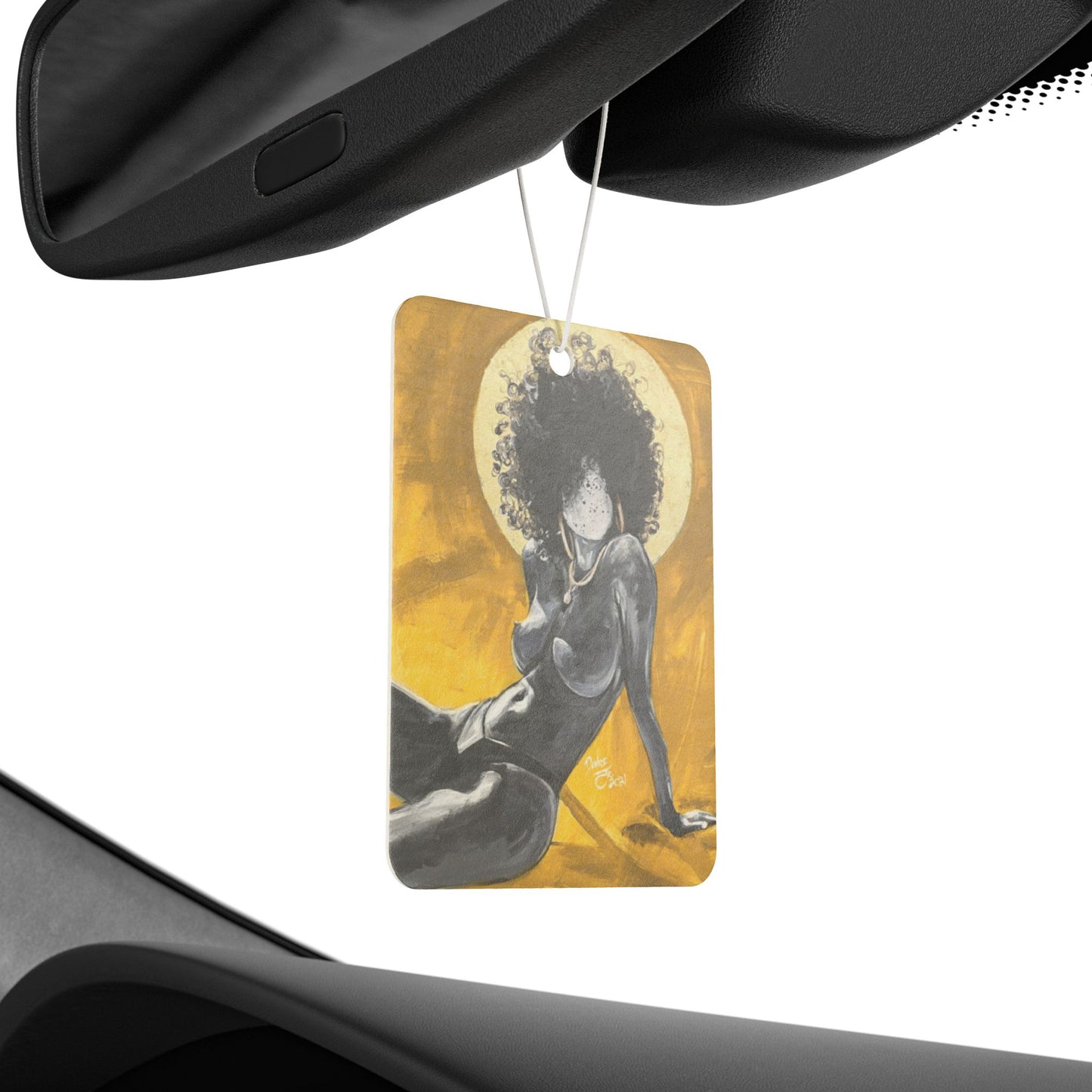 Naturally Nude III GOLD Car Air Freshener