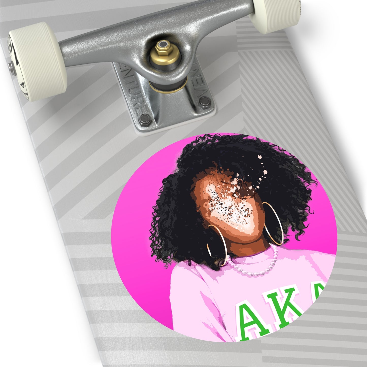 Naturally Divine AKA III Vibrant Round Vinyl Stickers