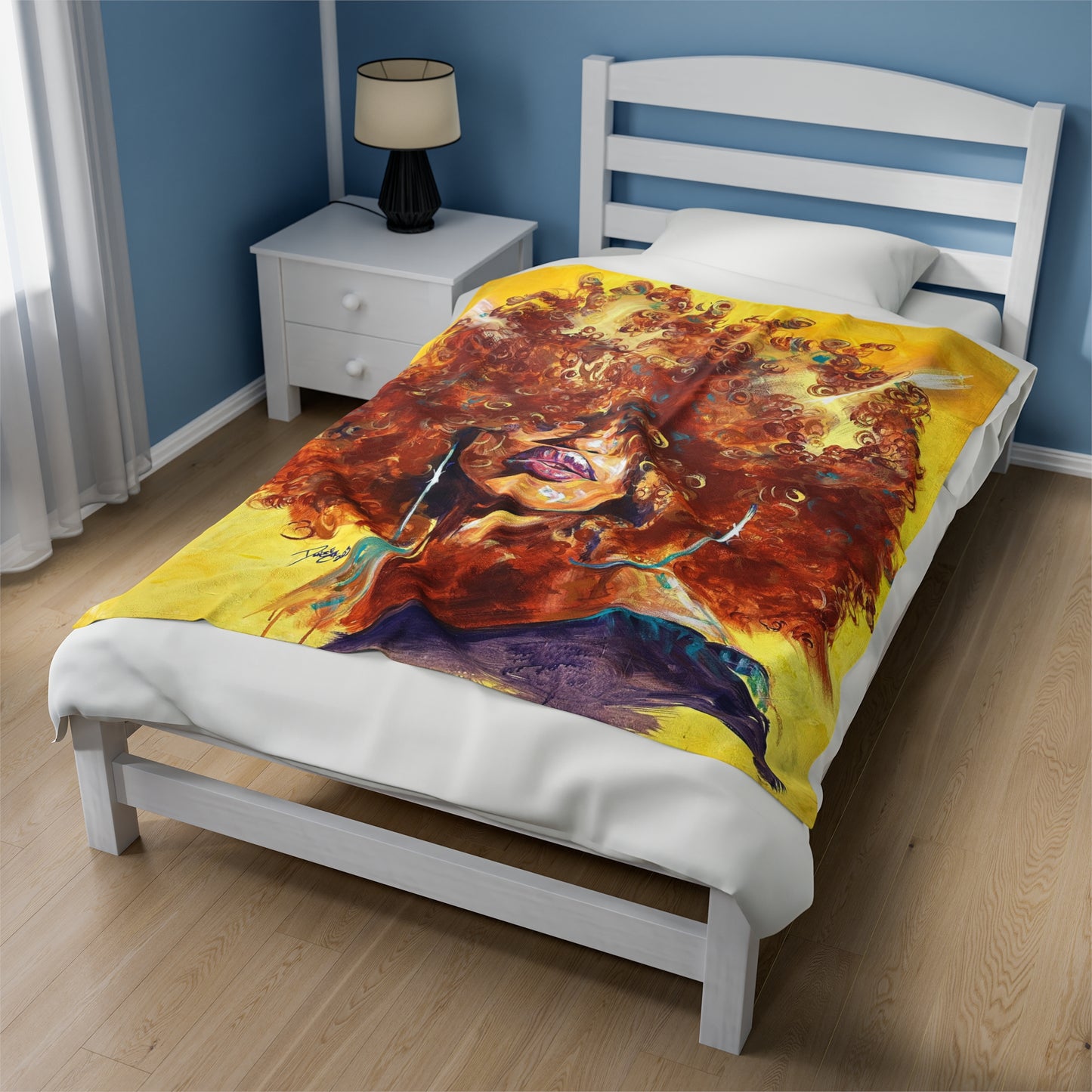 Naturally Karina Velveteen Plush Blanket