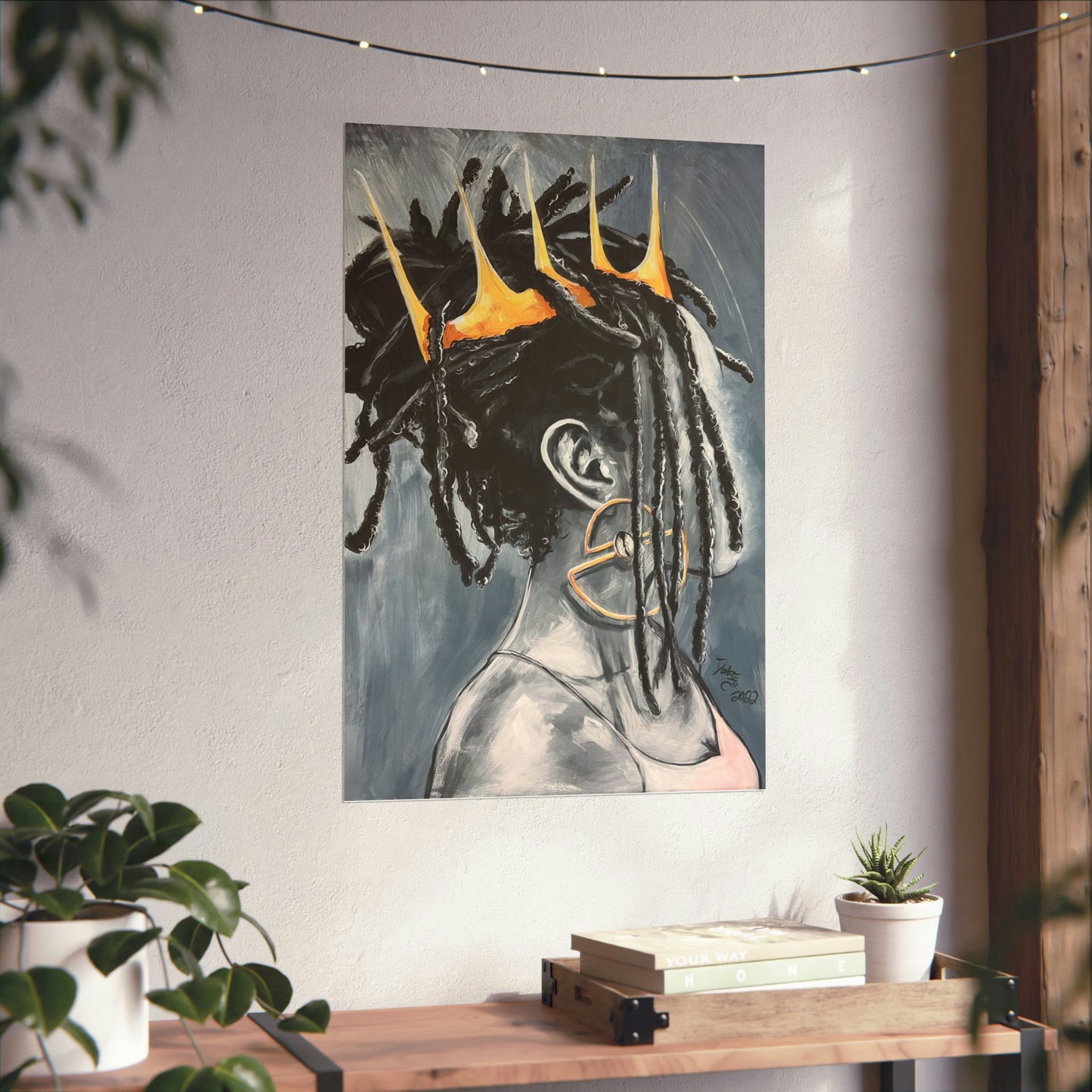 Naturally Queen XXIII Premium Matte vertical posters