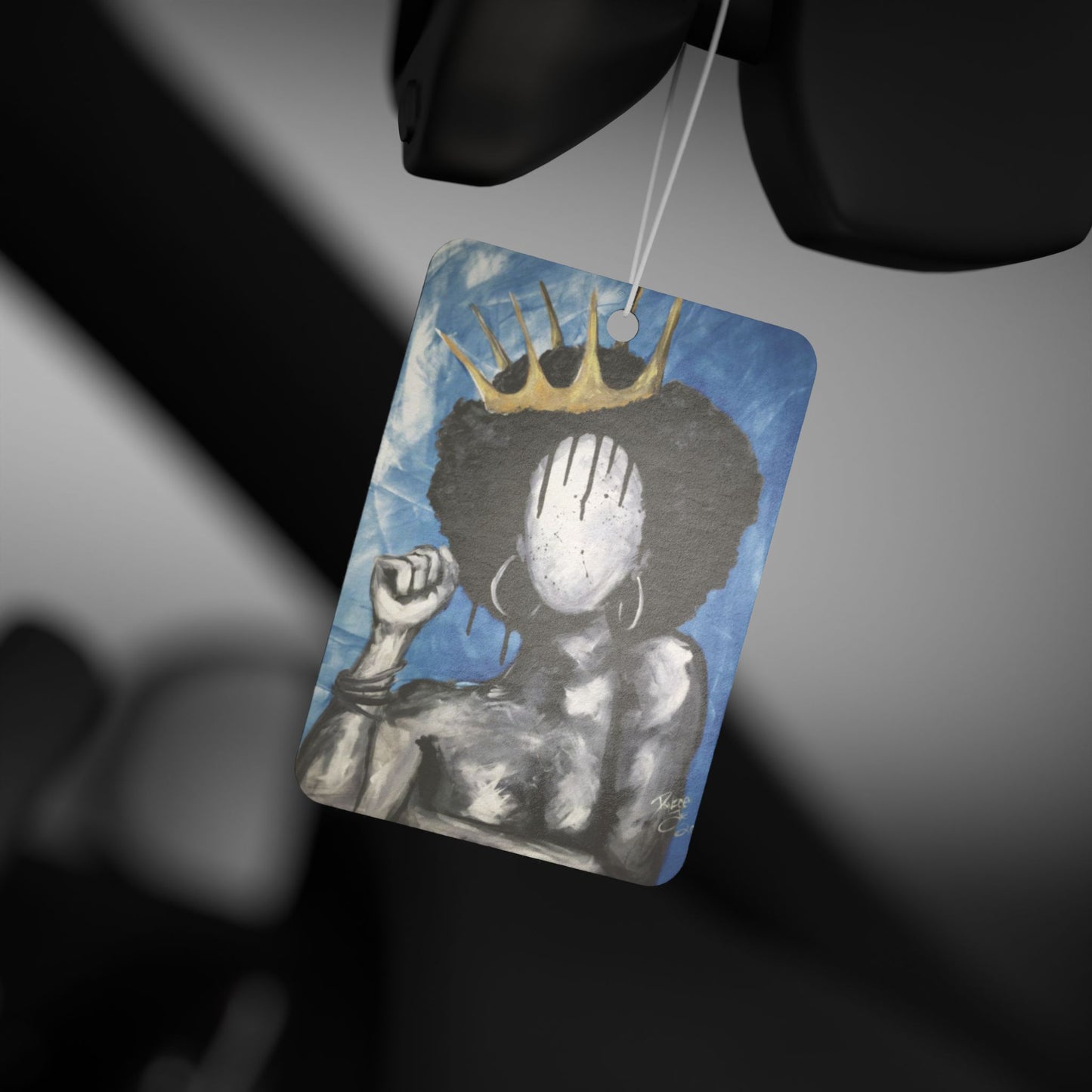 Naturally Queen BLUE Car Air Freshener