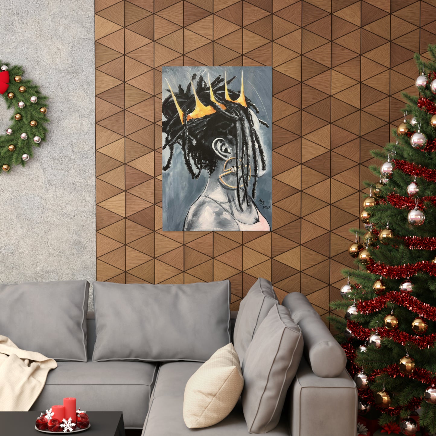 Naturally Queen XXIII Premium Matte vertical posters