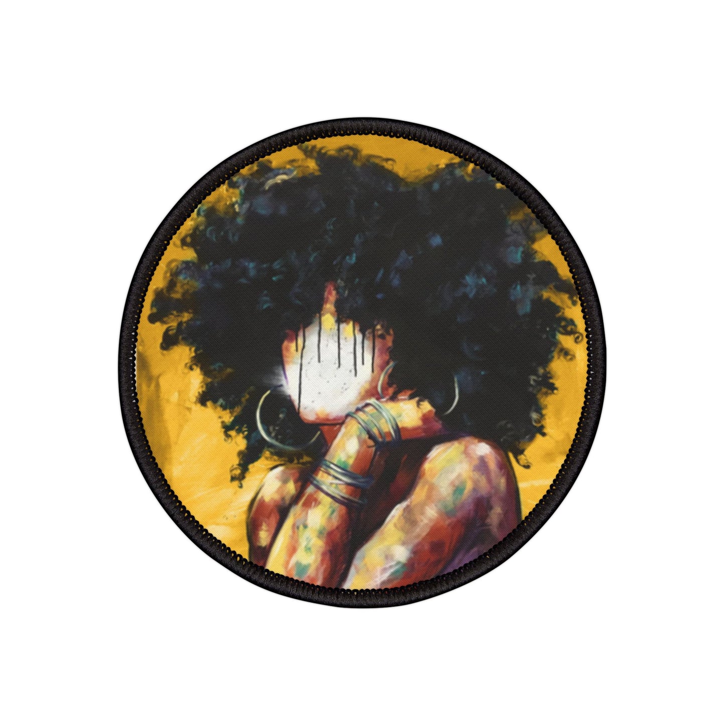 Naturally II GOLD Iron-On Patches