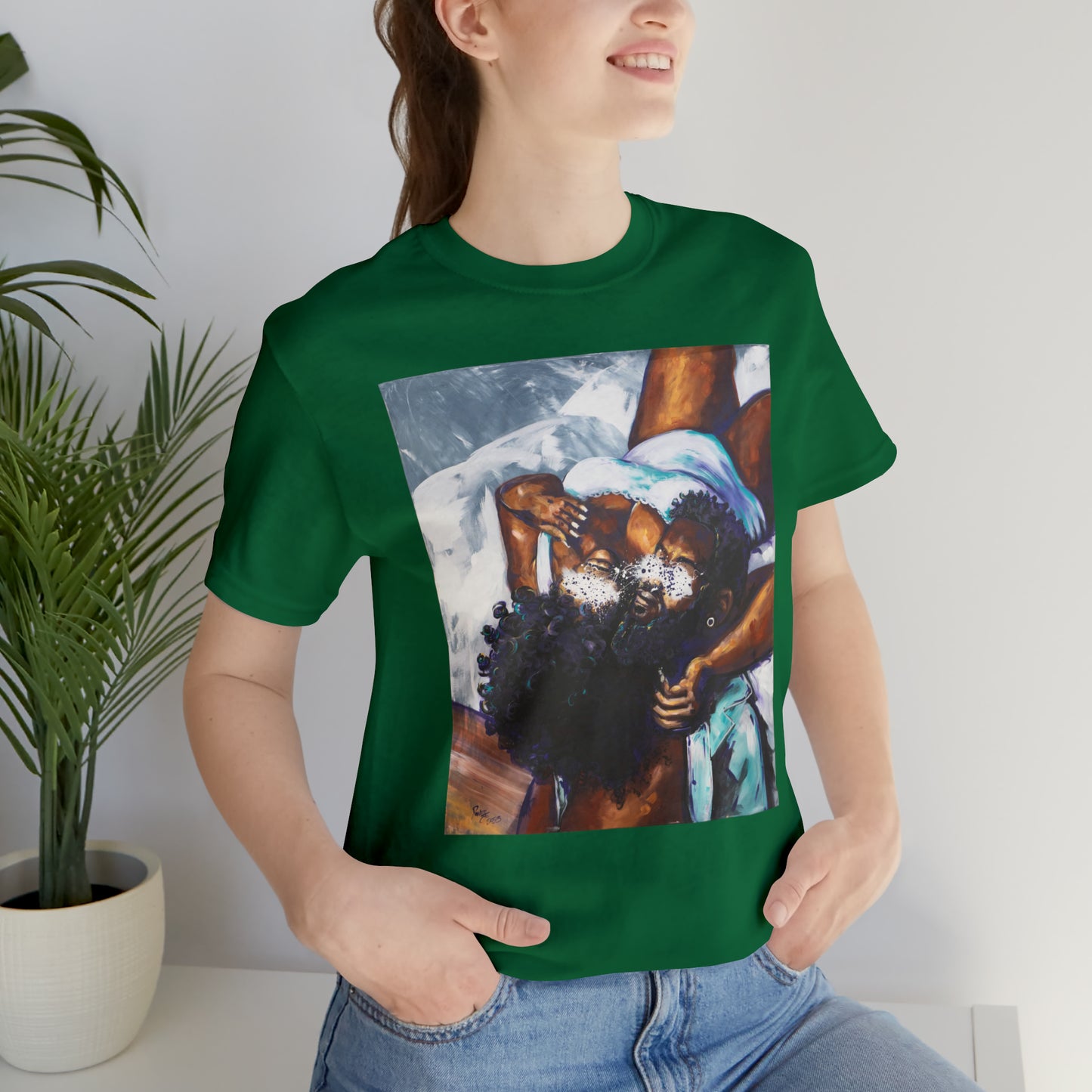 Naturally Black Love XII Unisex Jersey Short Sleeve Tee
