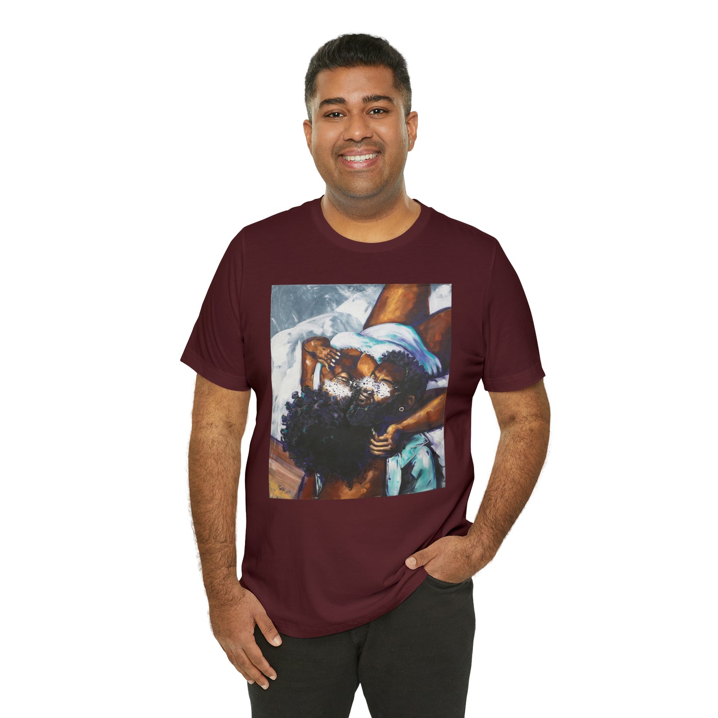 Naturally Black Love XII Unisex Jersey Short Sleeve Tee