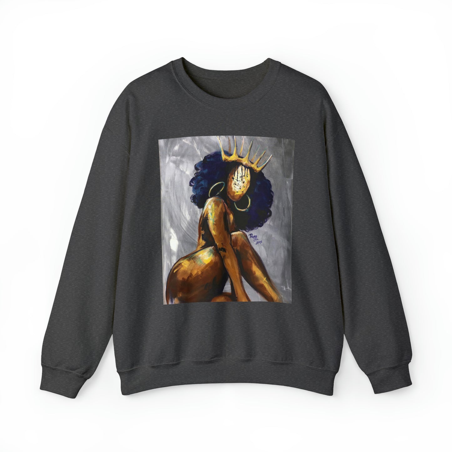Naturally Queen Nessa Unisex Heavy Blend™ Crewneck Sweatshirt