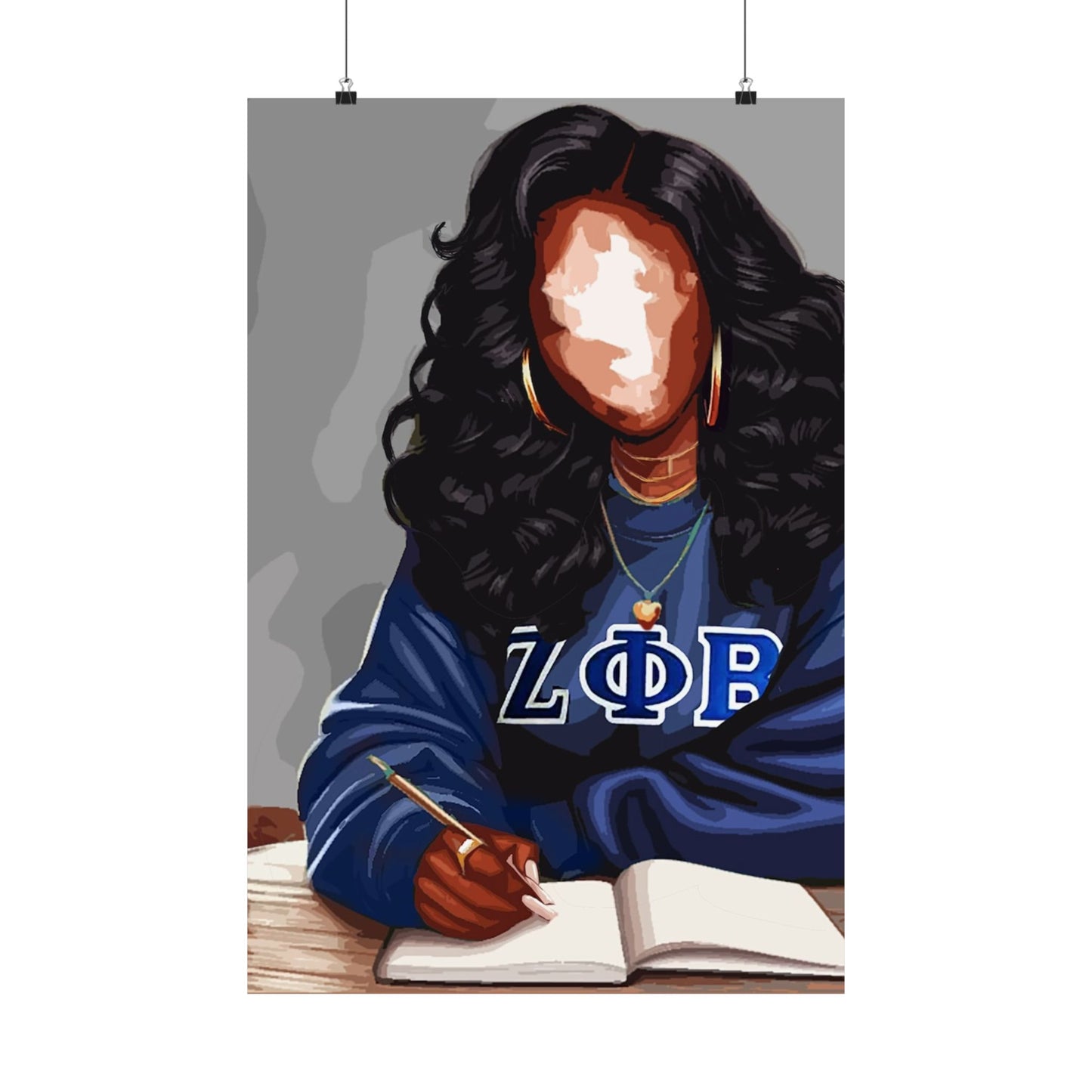 Naturally Divine Zeta II Matte Vertical Posters