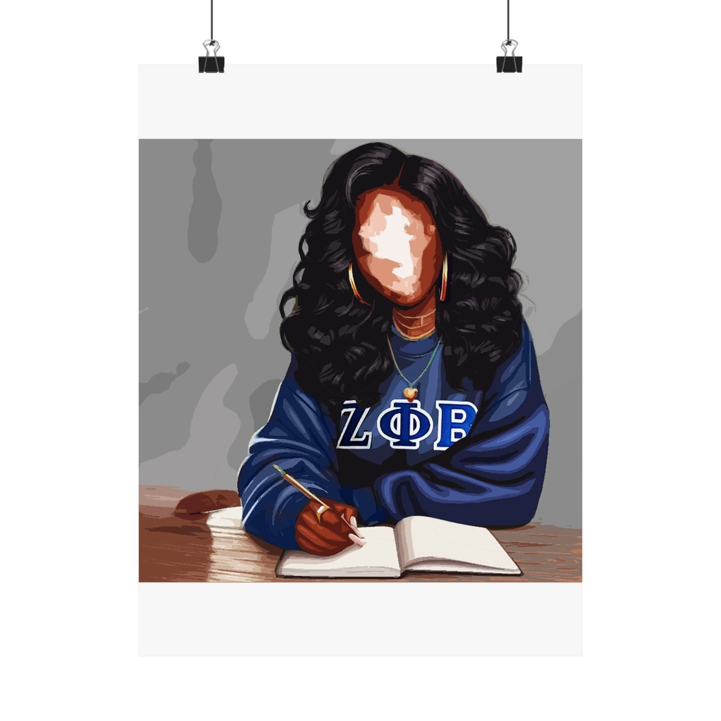Naturally Divine Zeta II Matte Vertical Posters