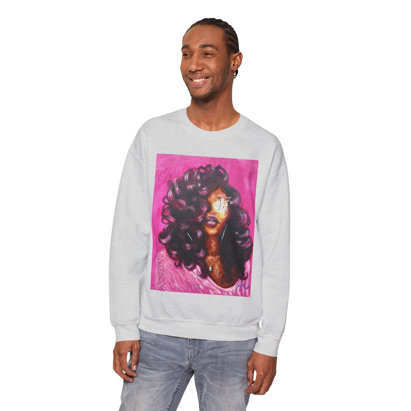 Naturally Lashontae Sweatshirt Unisex, Heavy blend