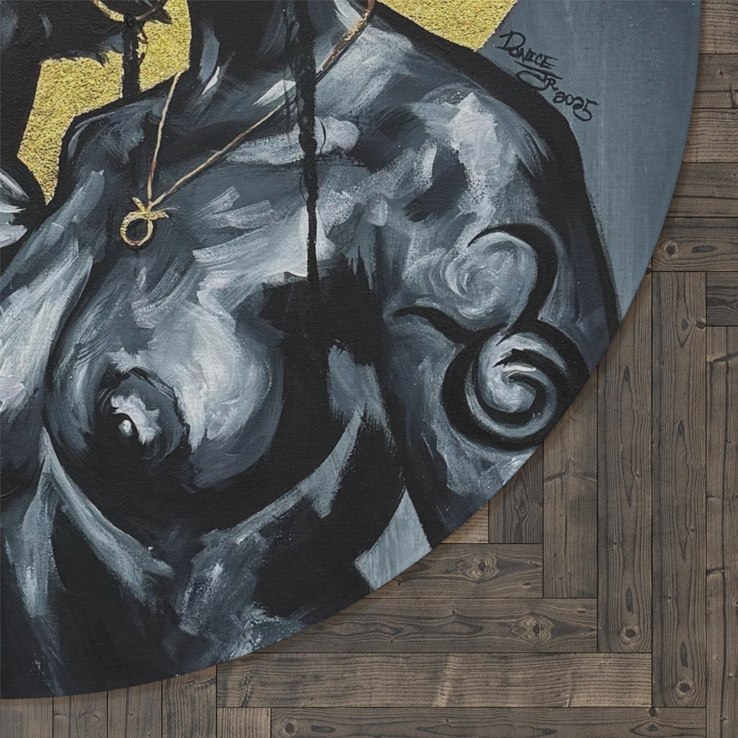 Naturally Taurus Round Rug