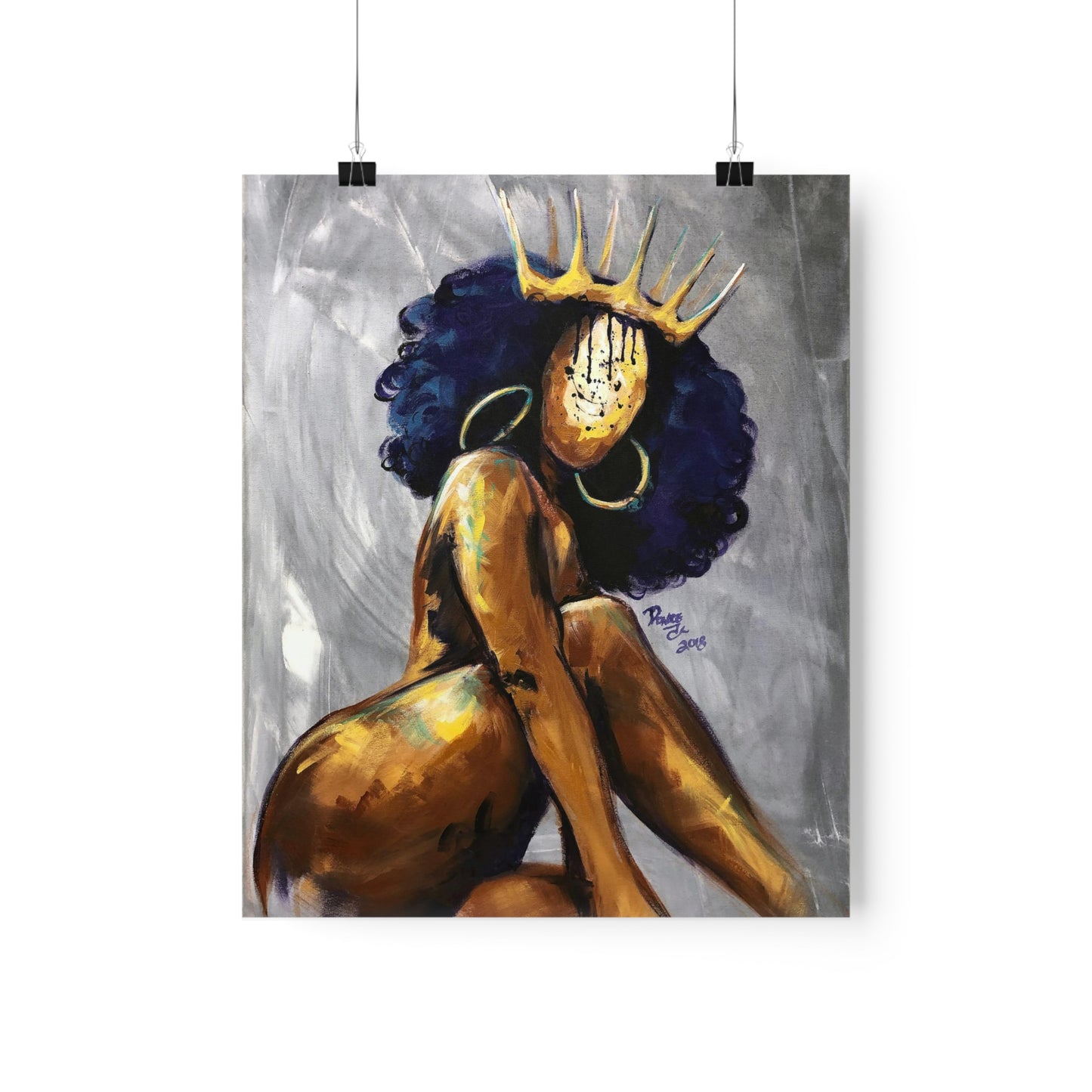 Naturally Queen Nessa Premium Matte Vertical Posters