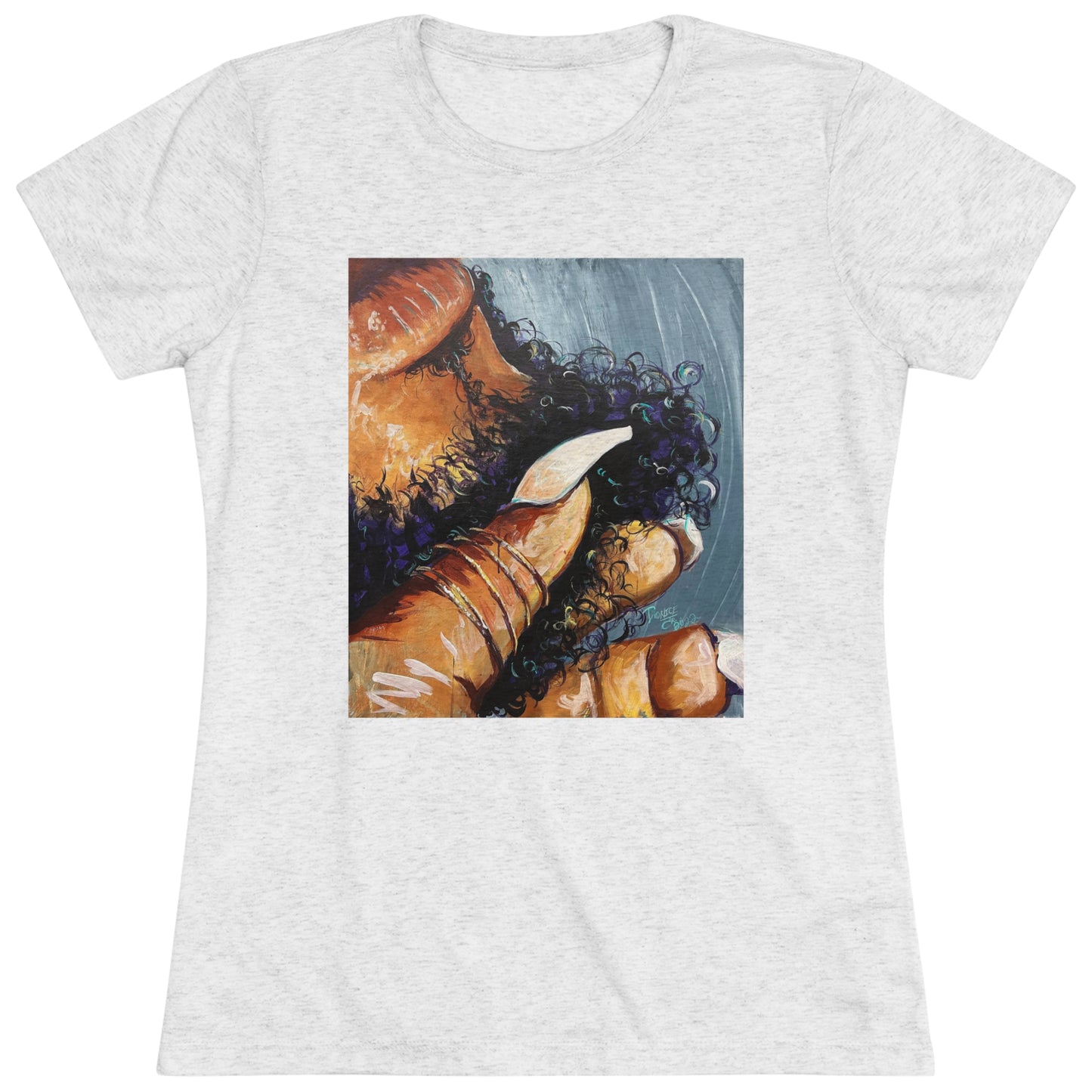 Naturally Black Love X Women's Triblend Tee