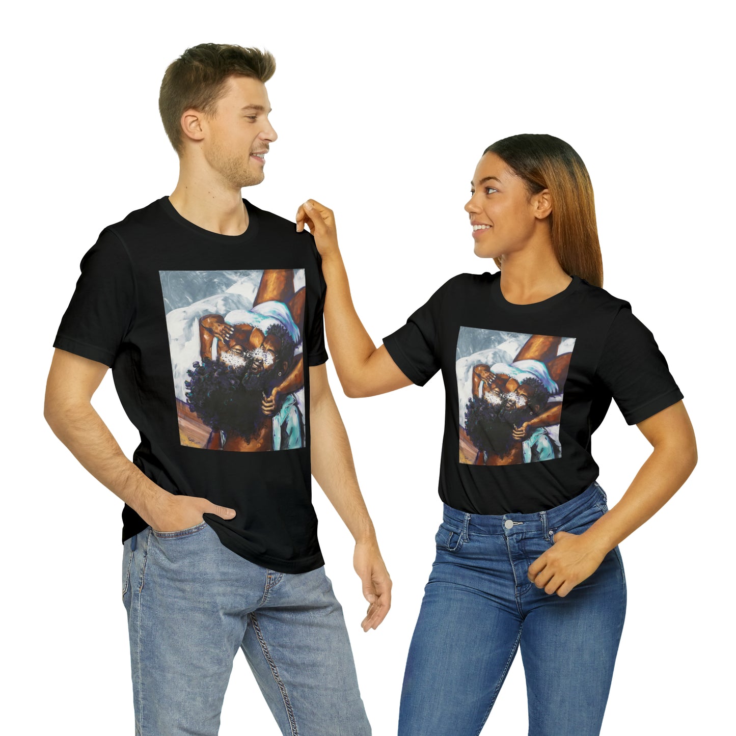 Naturally Black Love XII Unisex Jersey Short Sleeve Tee