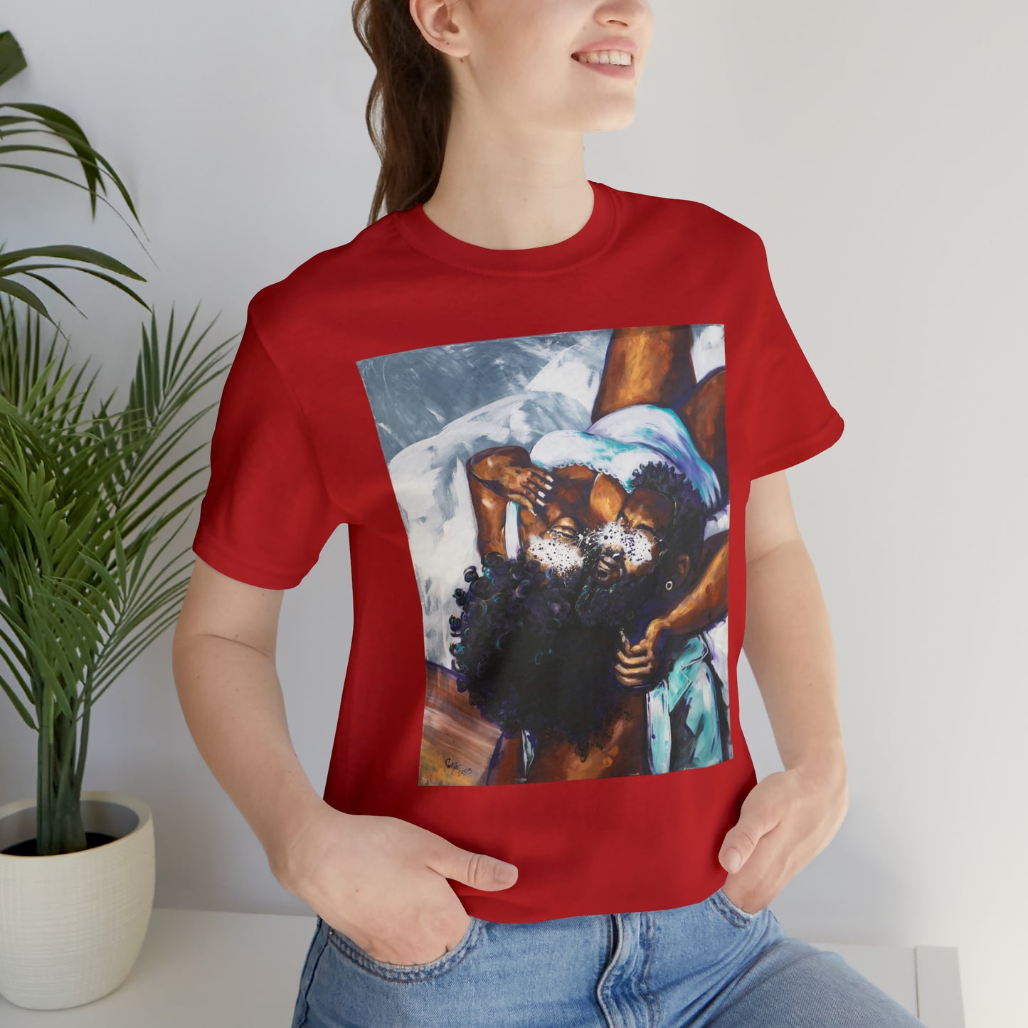 Naturally Black Love XII Unisex Jersey Short Sleeve Tee