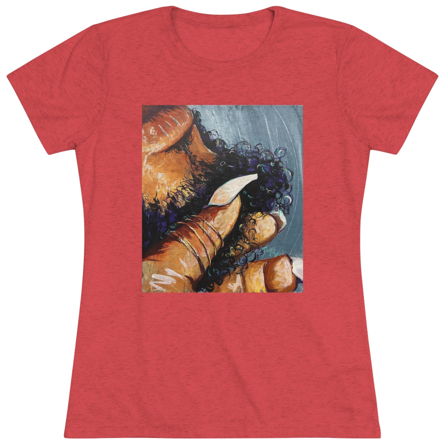 Naturally Black Love X Women's Triblend Tee