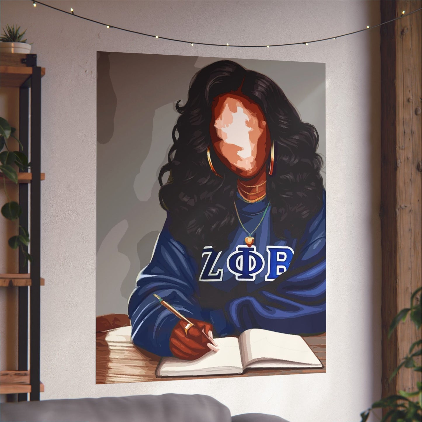 Naturally Divine Zeta II Matte Vertical Posters