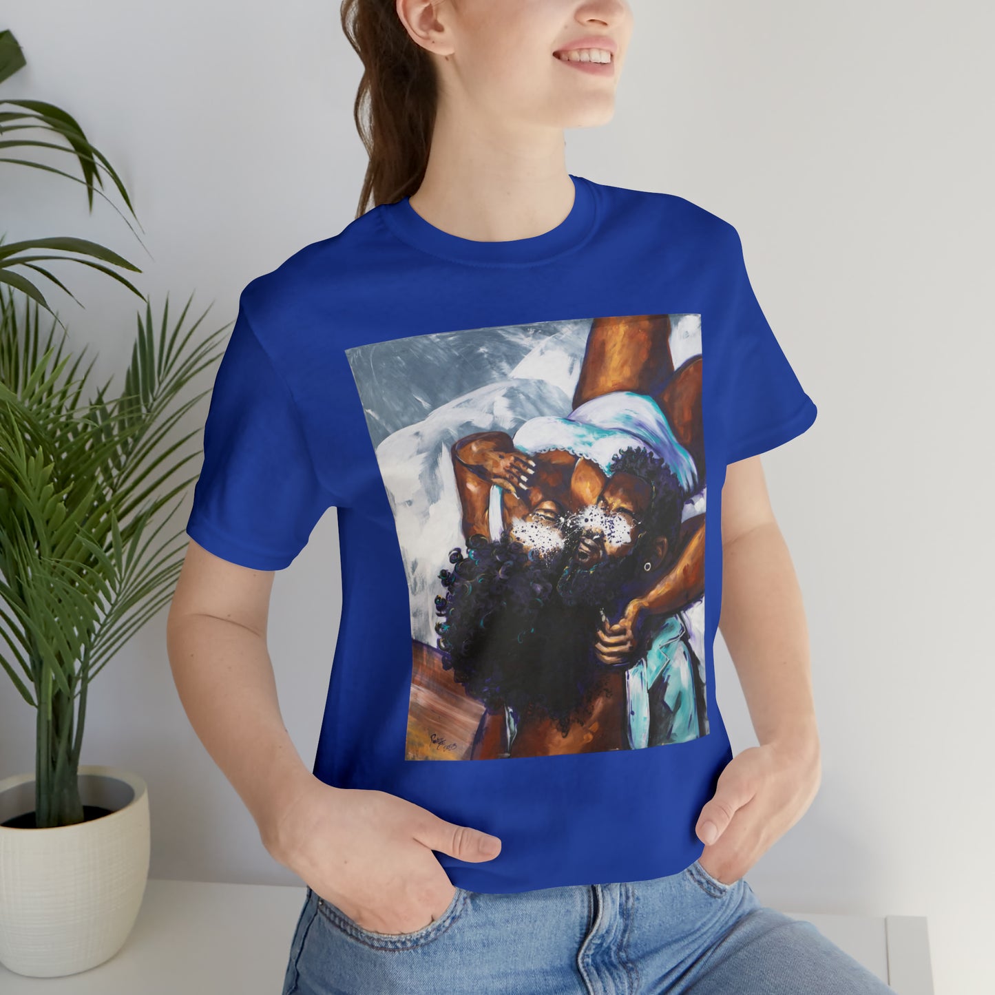 Naturally Black Love XII Unisex Jersey Short Sleeve Tee