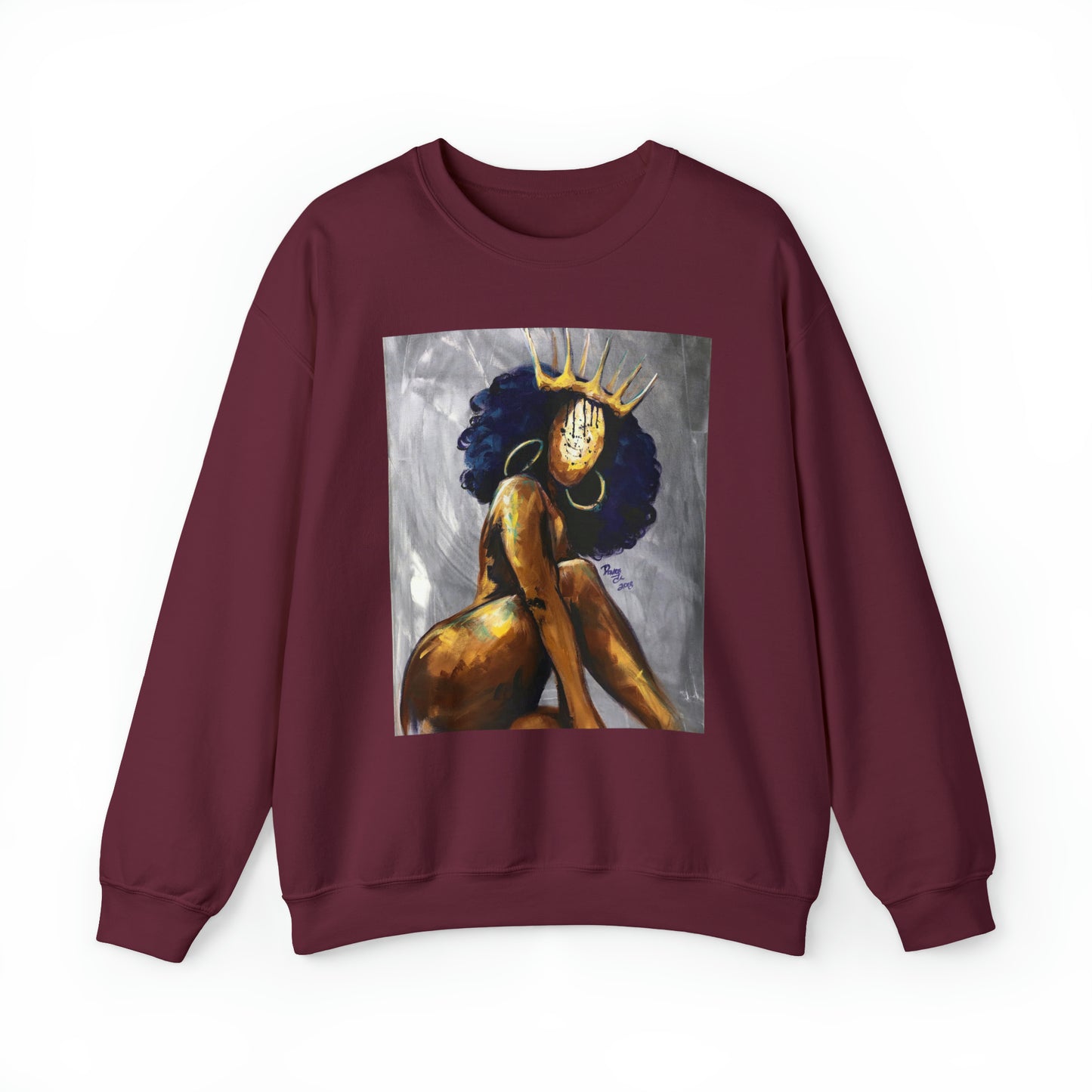 Naturally Queen Nessa Unisex Heavy Blend™ Crewneck Sweatshirt