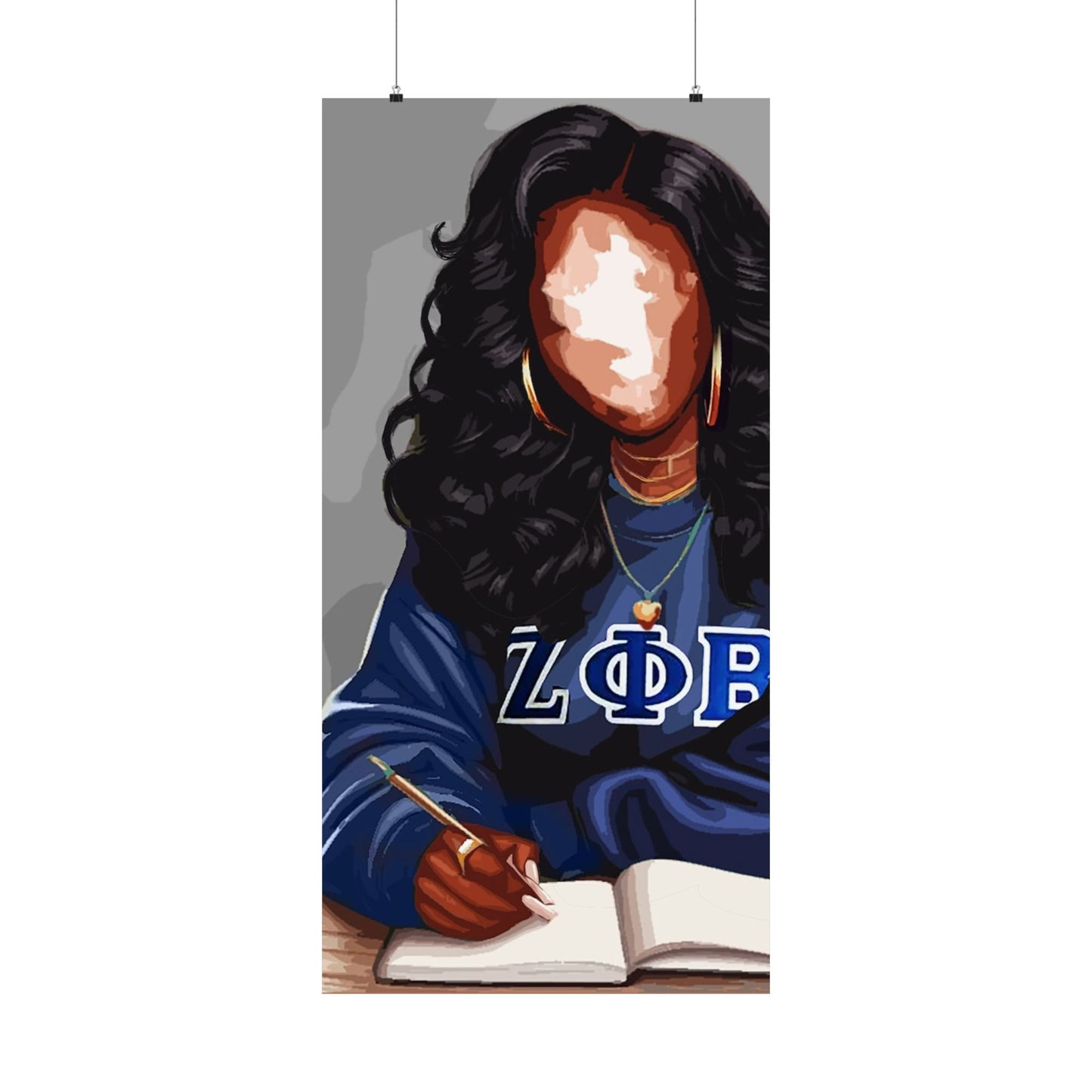 Naturally Divine Zeta II Matte Vertical Posters