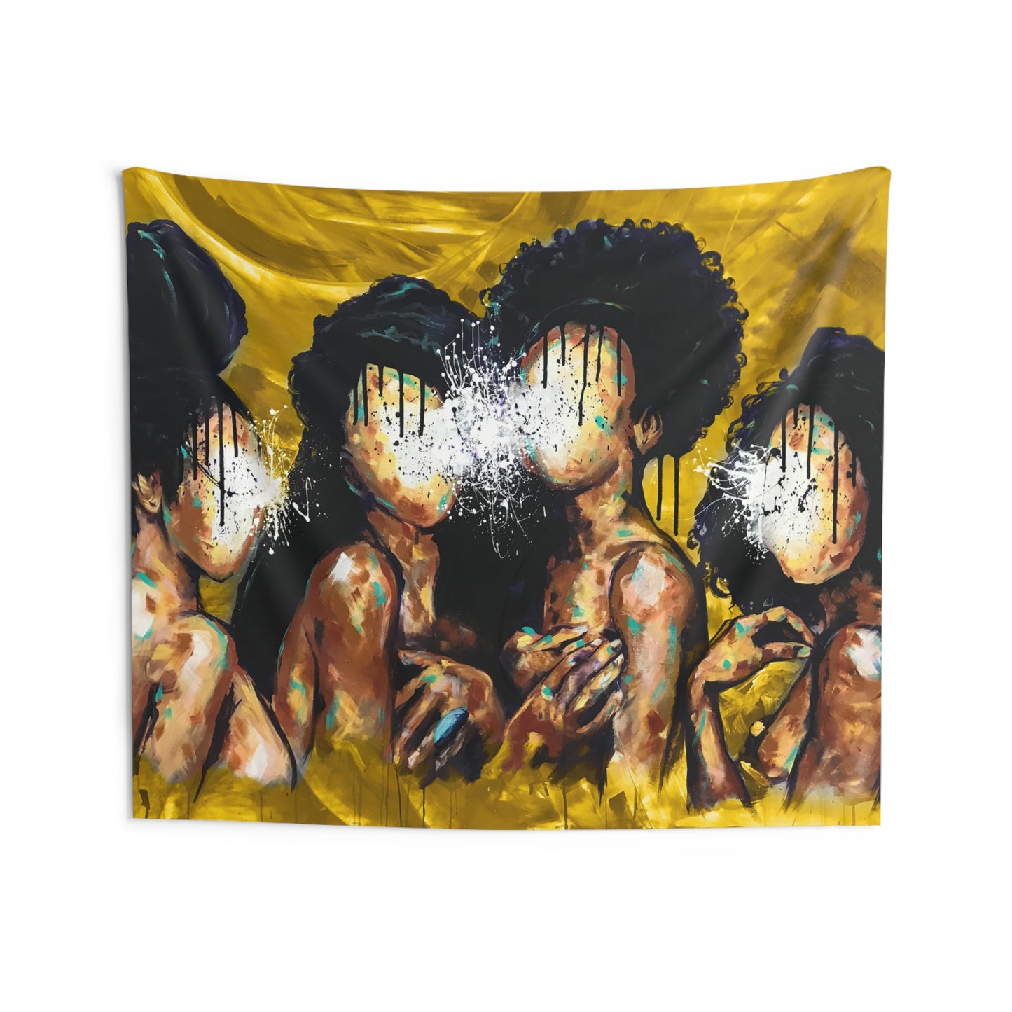 Naturally XLIV GOLD Indoor Wall Tapestries