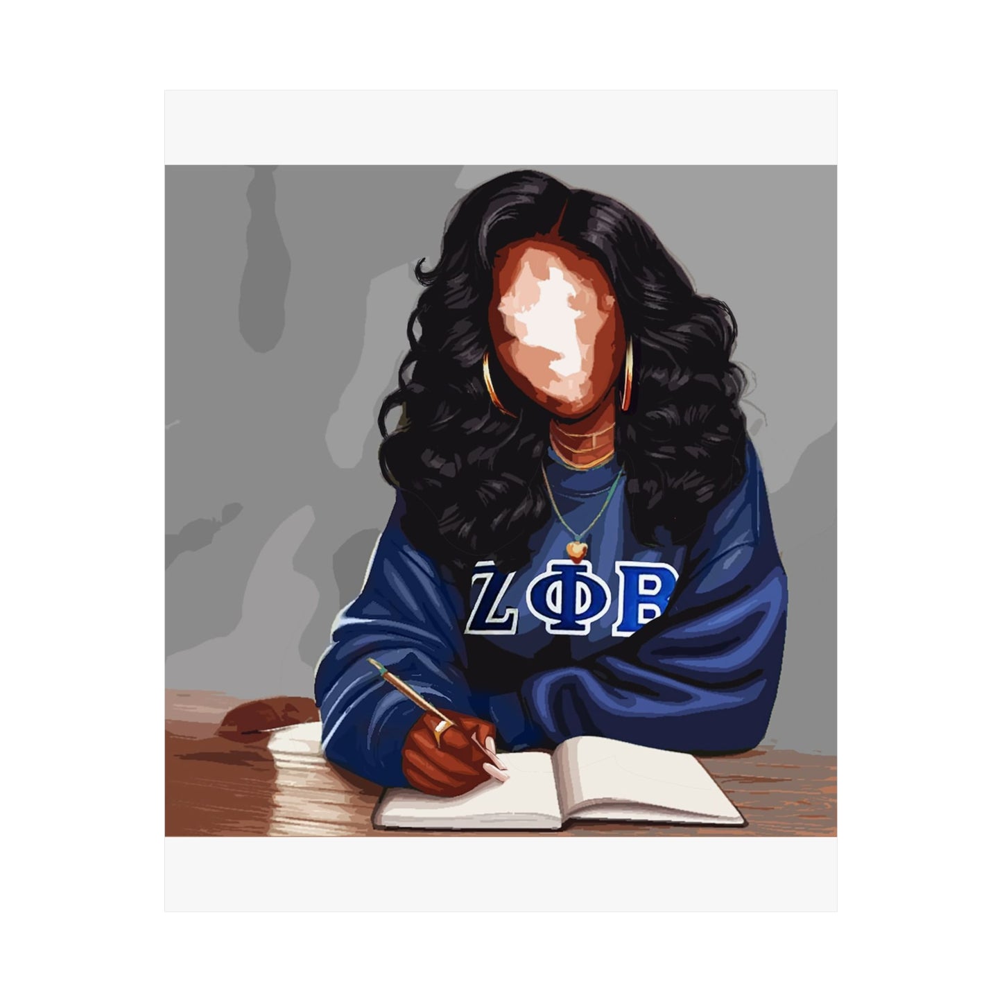Naturally Divine Zeta II Matte Vertical Posters