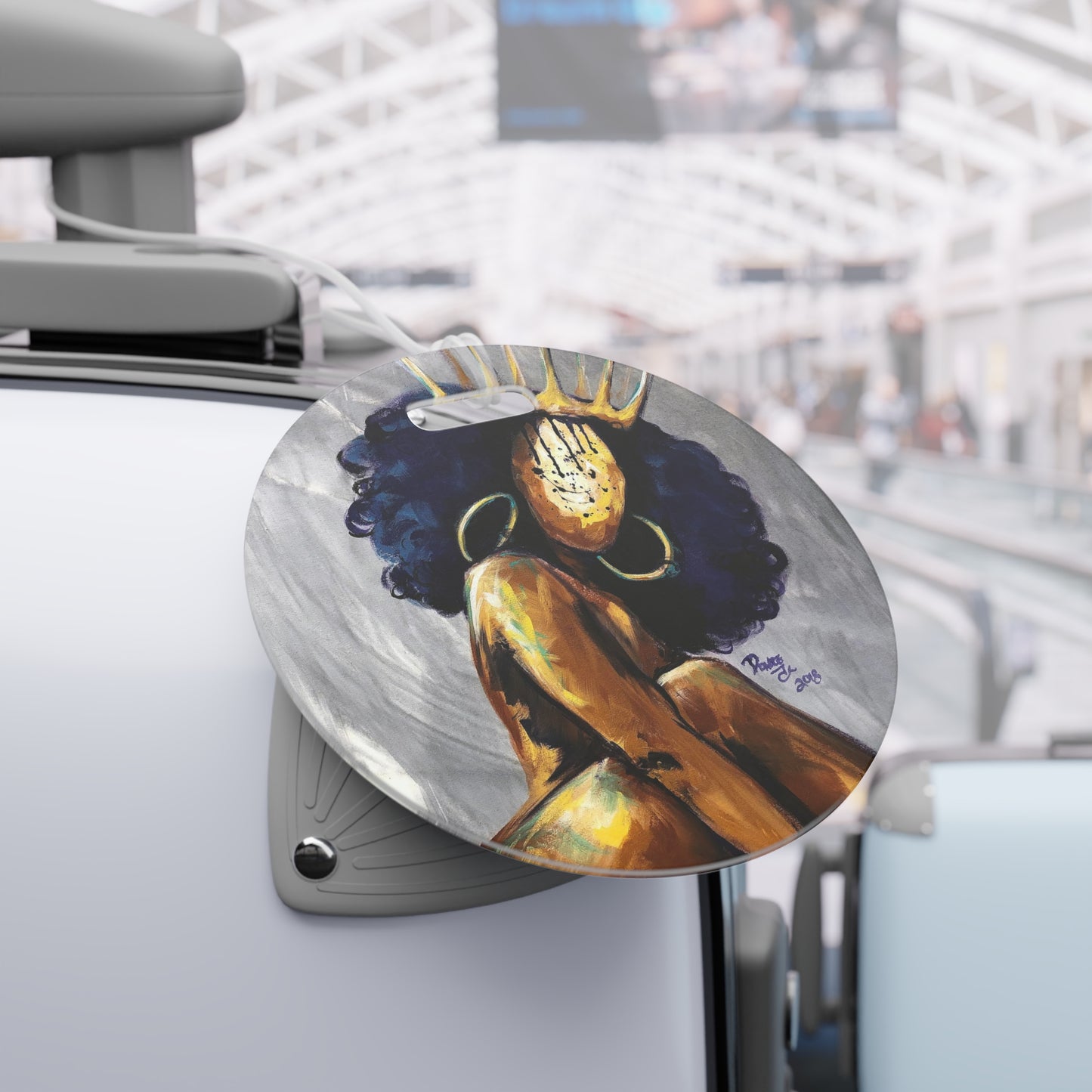 Naturally Queen Nessa Luggage Tags