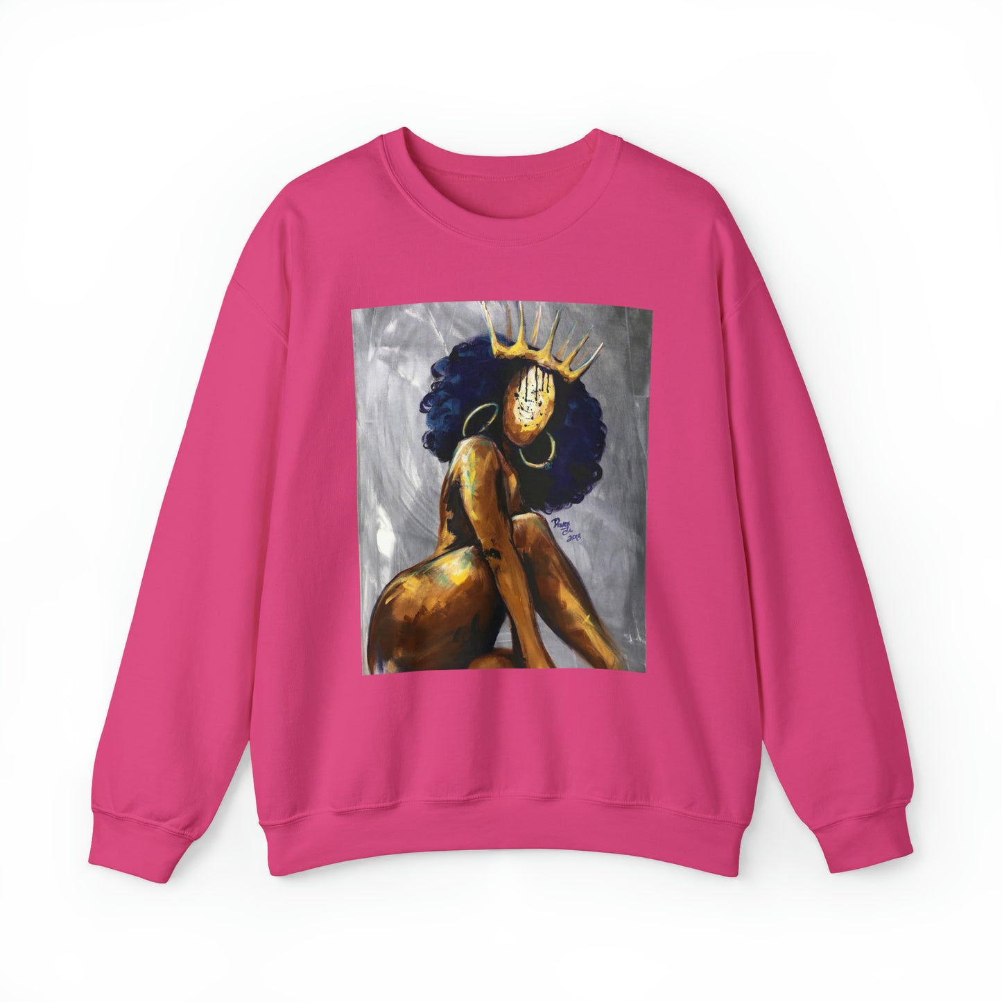 Naturally Queen Nessa Unisex Heavy Blend™ Crewneck Sweatshirt