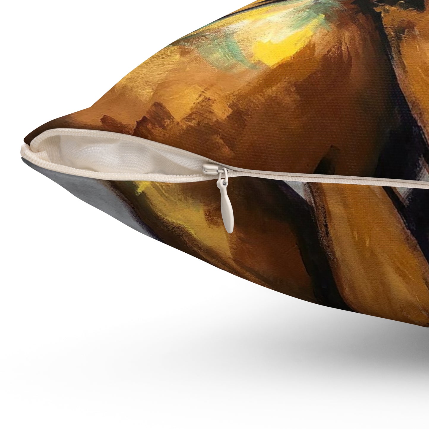 Naturally Queen Nessa Spun Polyester Square Pillow