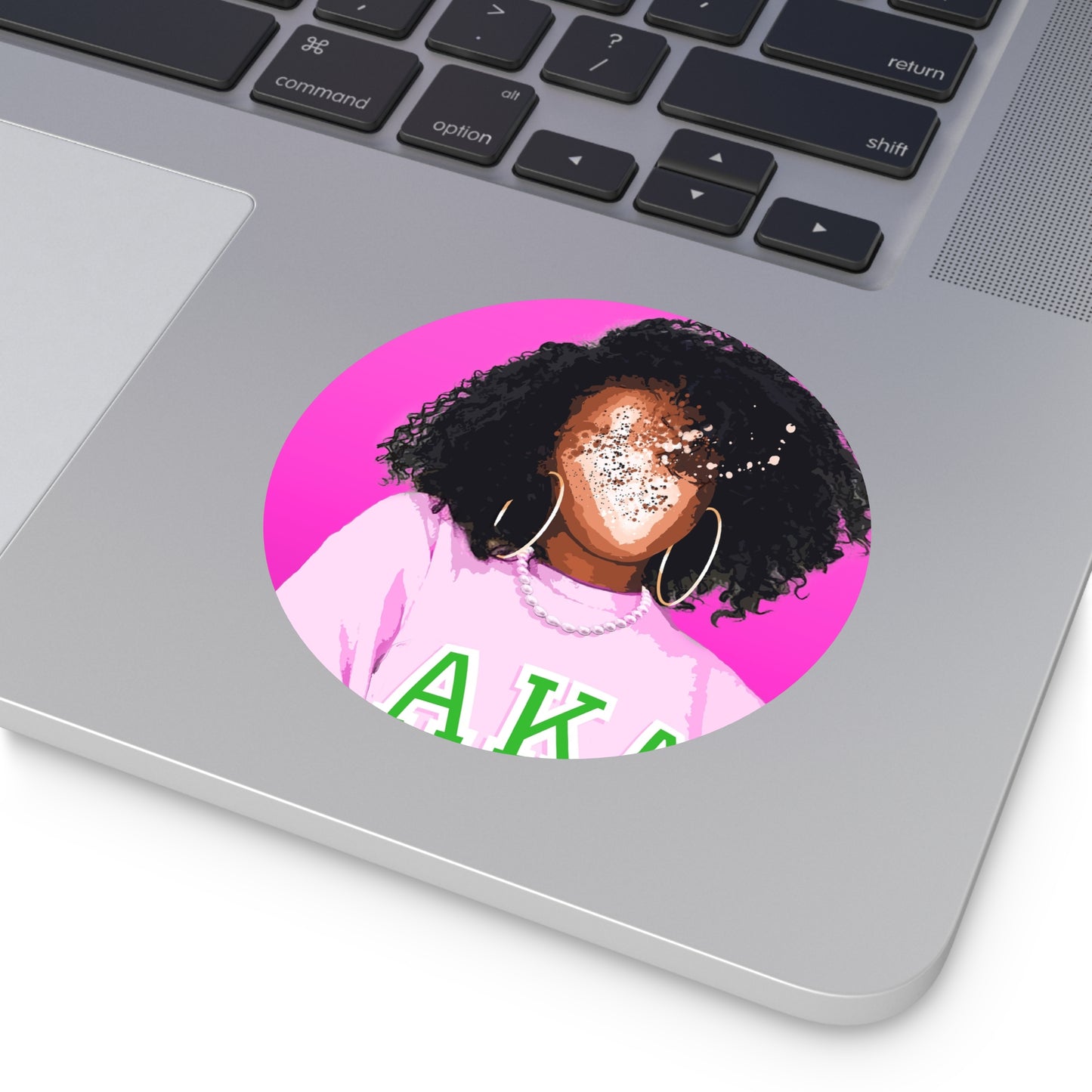 Naturally Divine AKA III Vibrant Round Vinyl Stickers