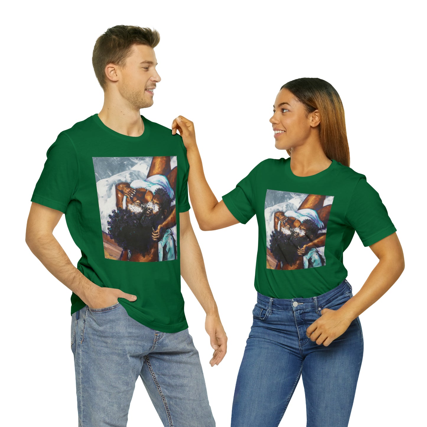 Naturally Black Love XII Unisex Jersey Short Sleeve Tee