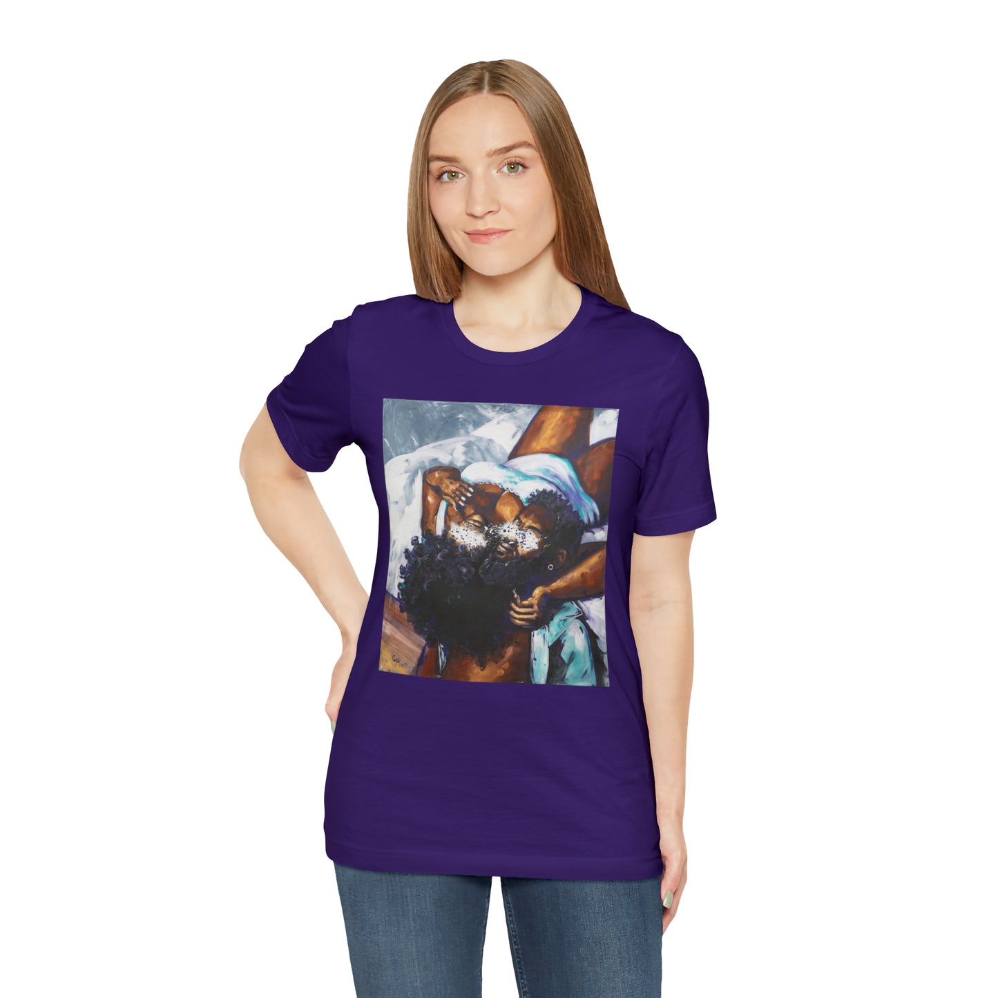 Naturally Black Love XII Unisex Jersey Short Sleeve Tee