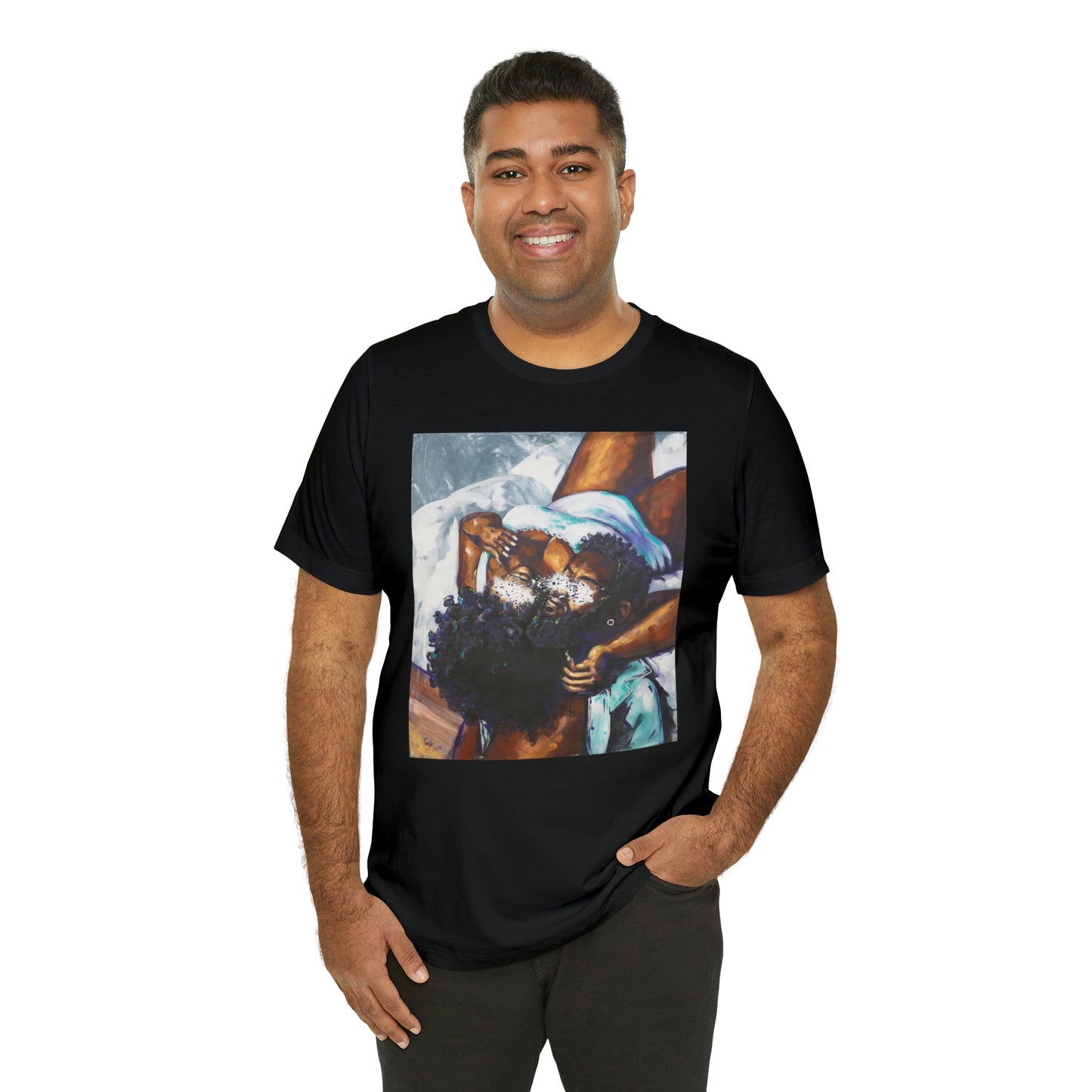 Naturally Black Love XII Unisex Jersey Short Sleeve Tee