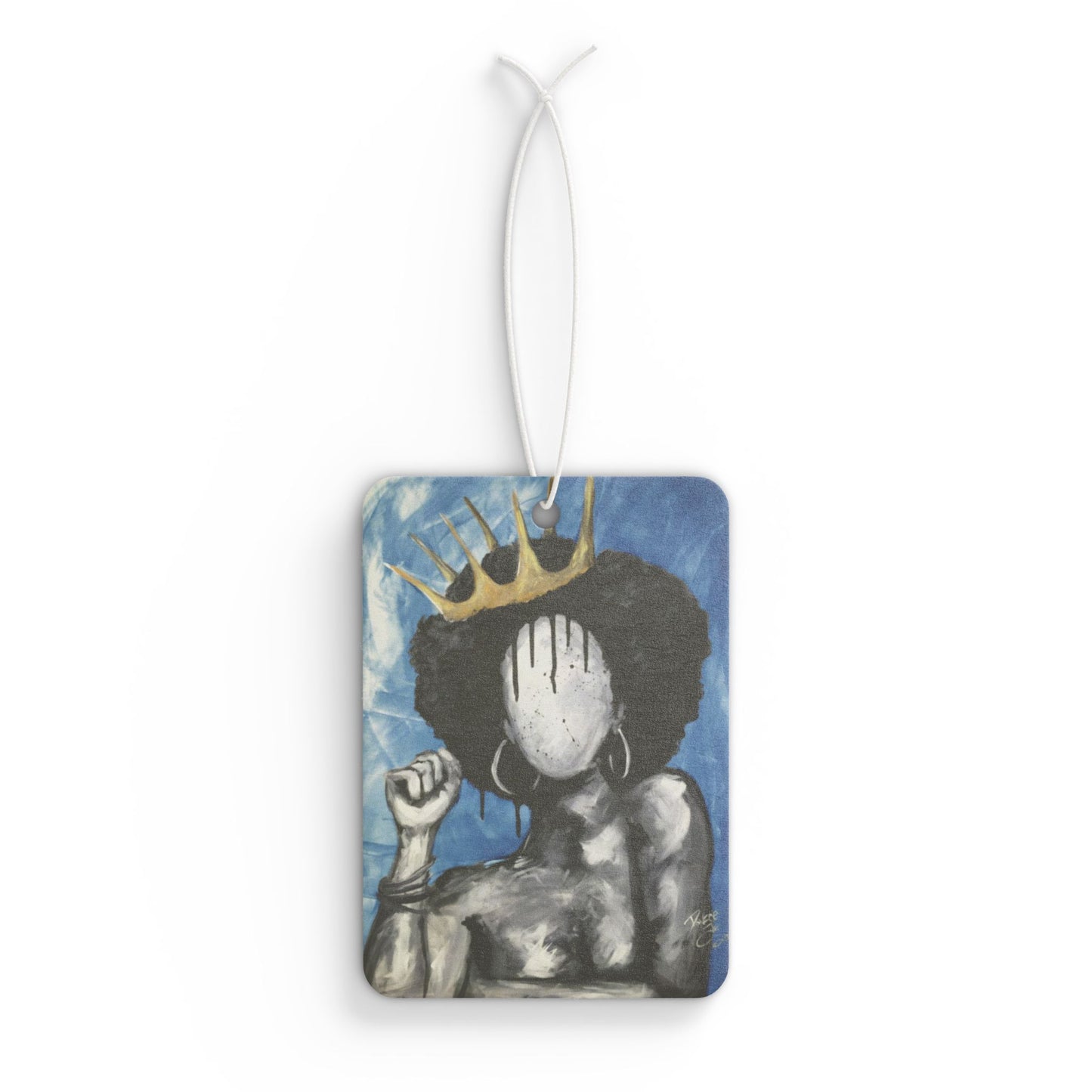Naturally Queen BLUE Car Air Freshener