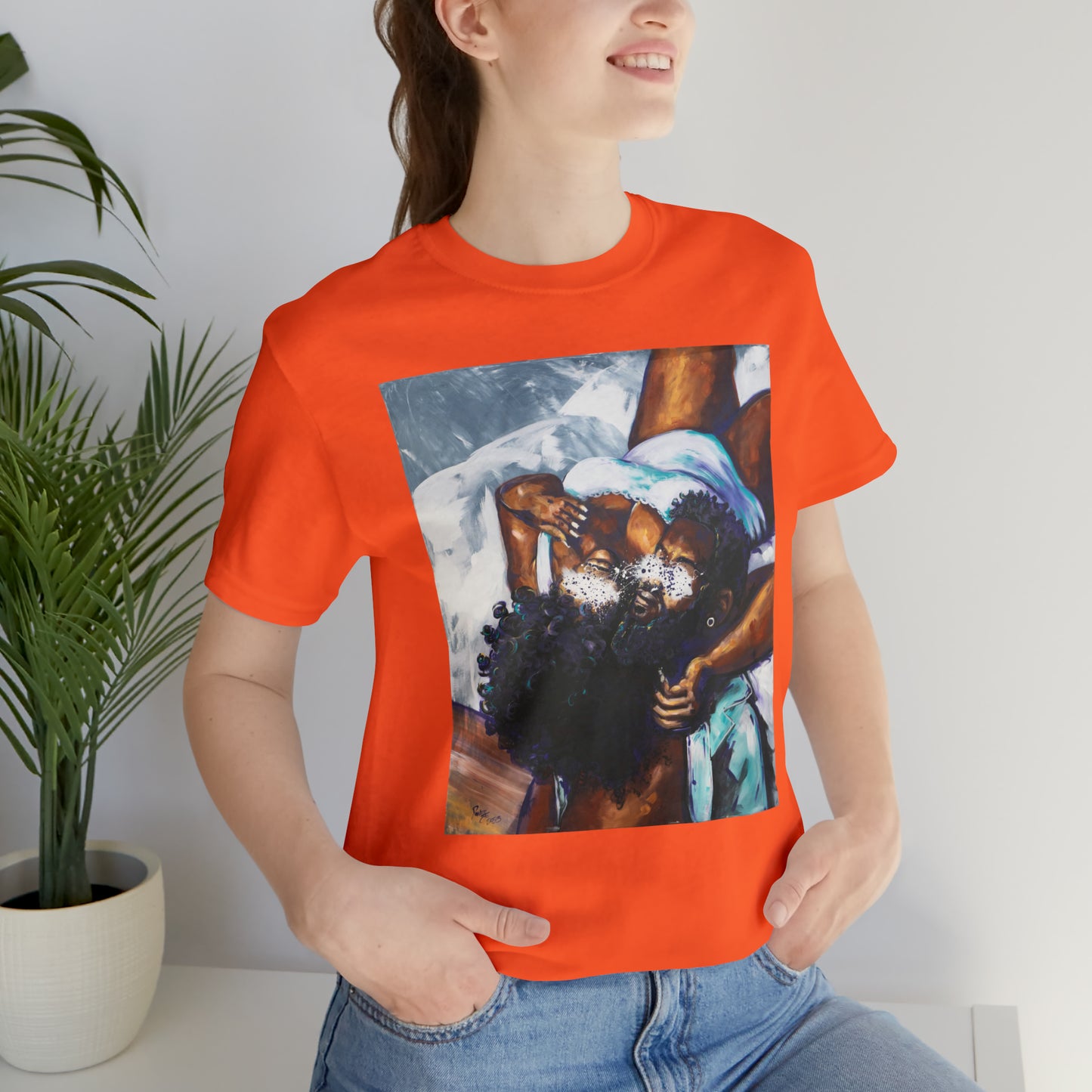 Naturally Black Love XII Unisex Jersey Short Sleeve Tee