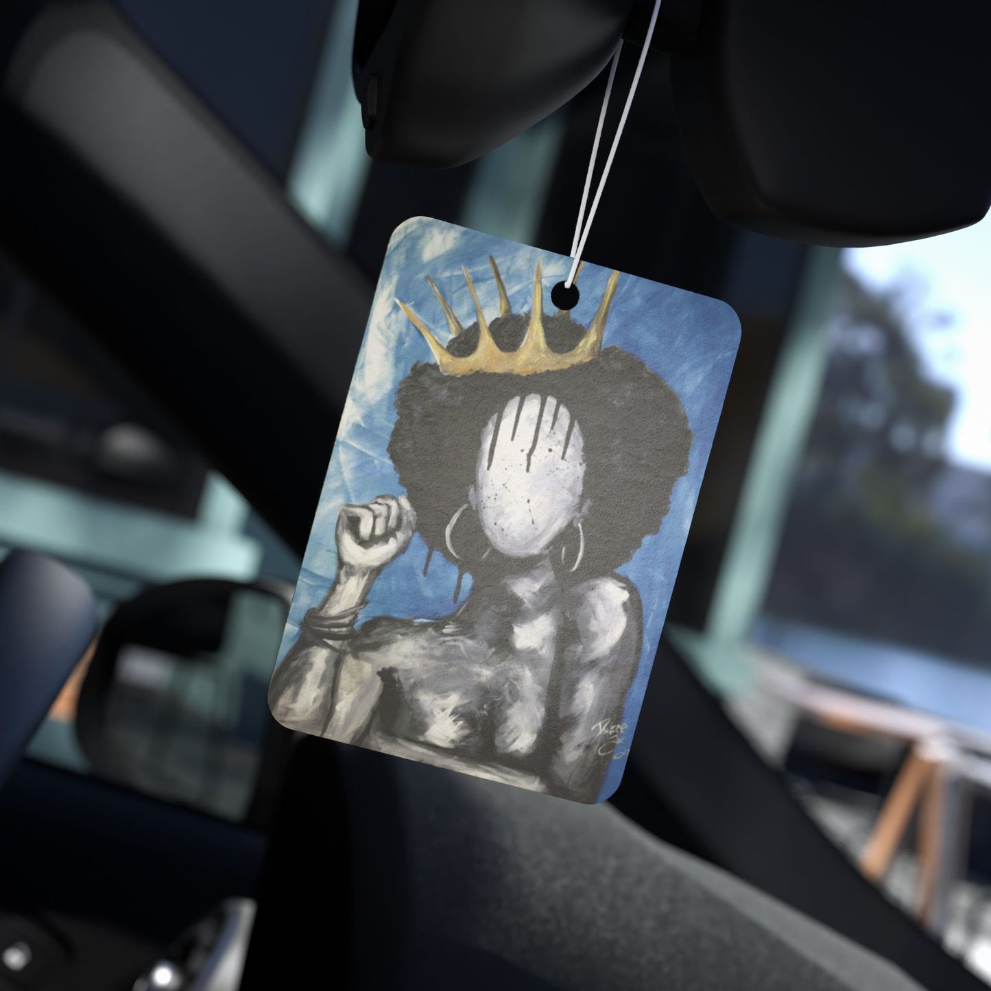 Naturally Queen BLUE Car Air Freshener