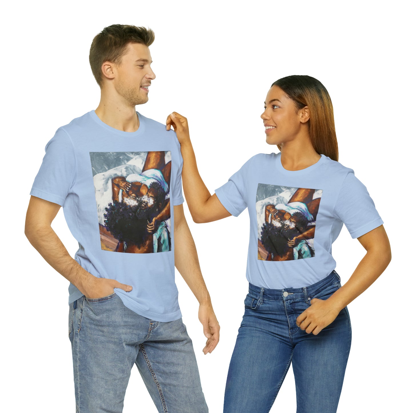 Naturally Black Love XII Unisex Jersey Short Sleeve Tee
