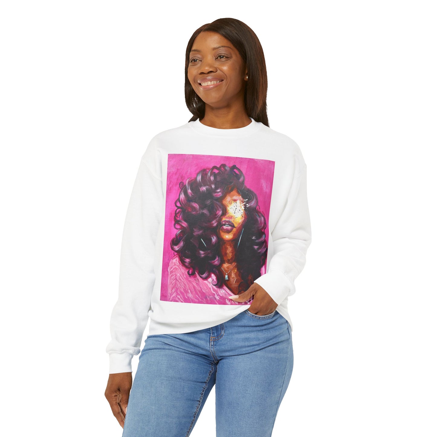Naturally Lashontae Sweatshirt Unisex, Heavy blend