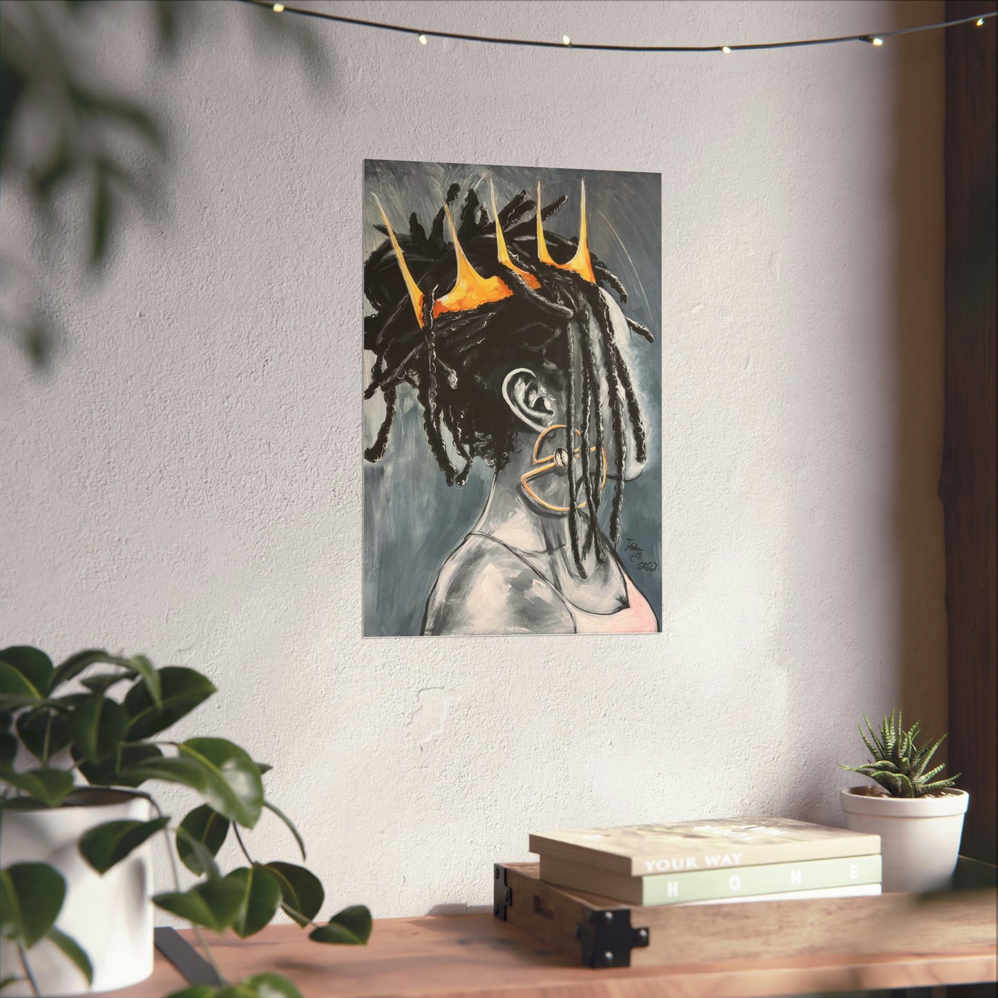 Naturally Queen XXIII Premium Matte vertical posters