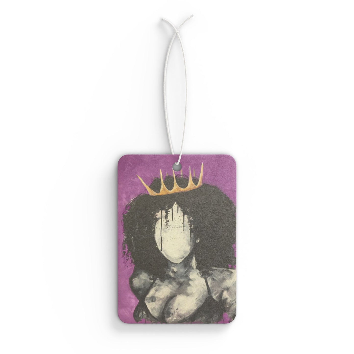 Naturally Queen I PINK Car Air Freshener
