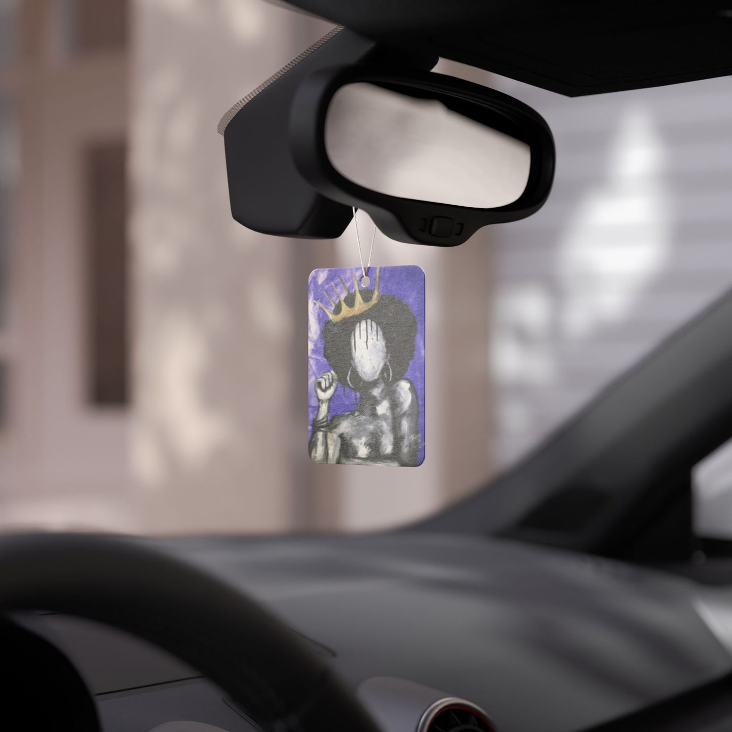 Naturally Queen PURPLE Car Air Freshener