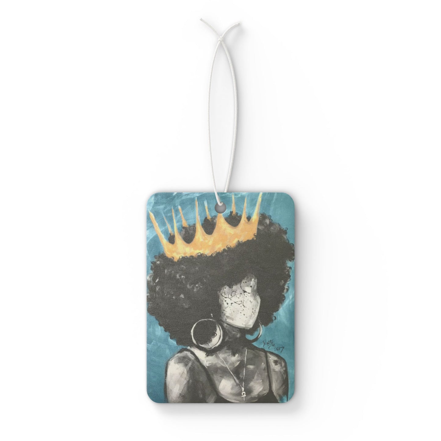 Naturally Queen I BLUE Car Air Freshener