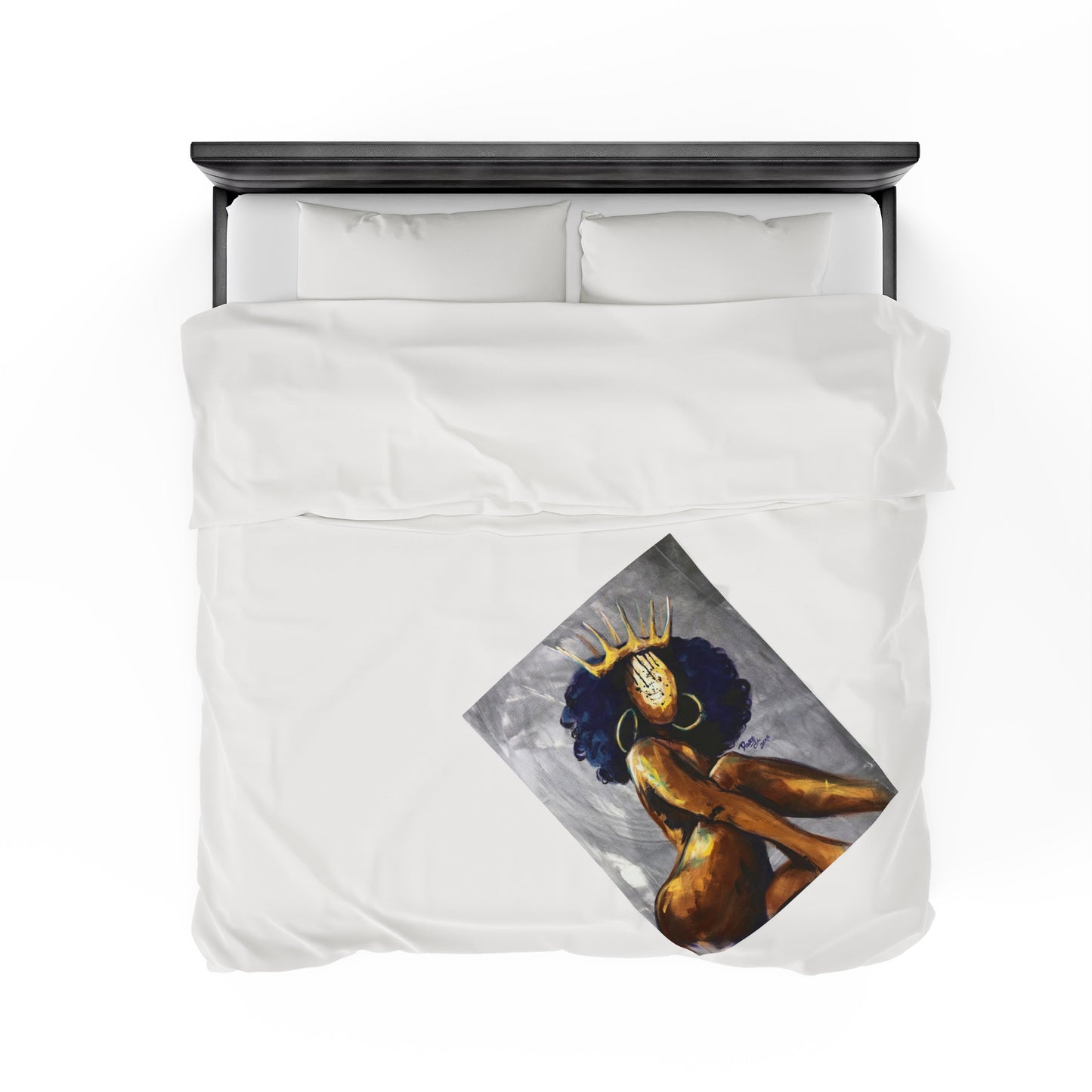 Naturally Queen Nessa Velveteen Plush Blanket