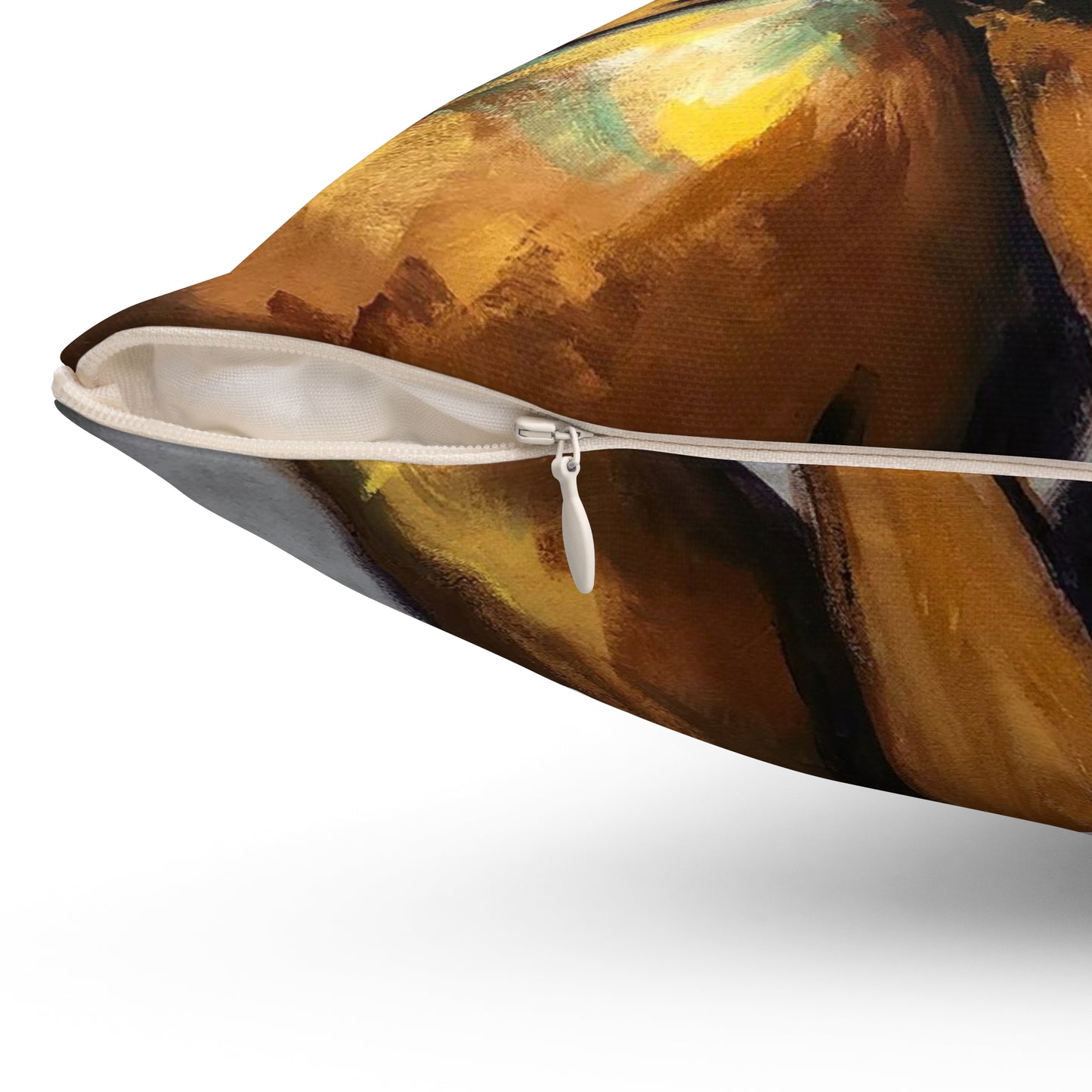 Naturally Queen Nessa Spun Polyester Square Pillow