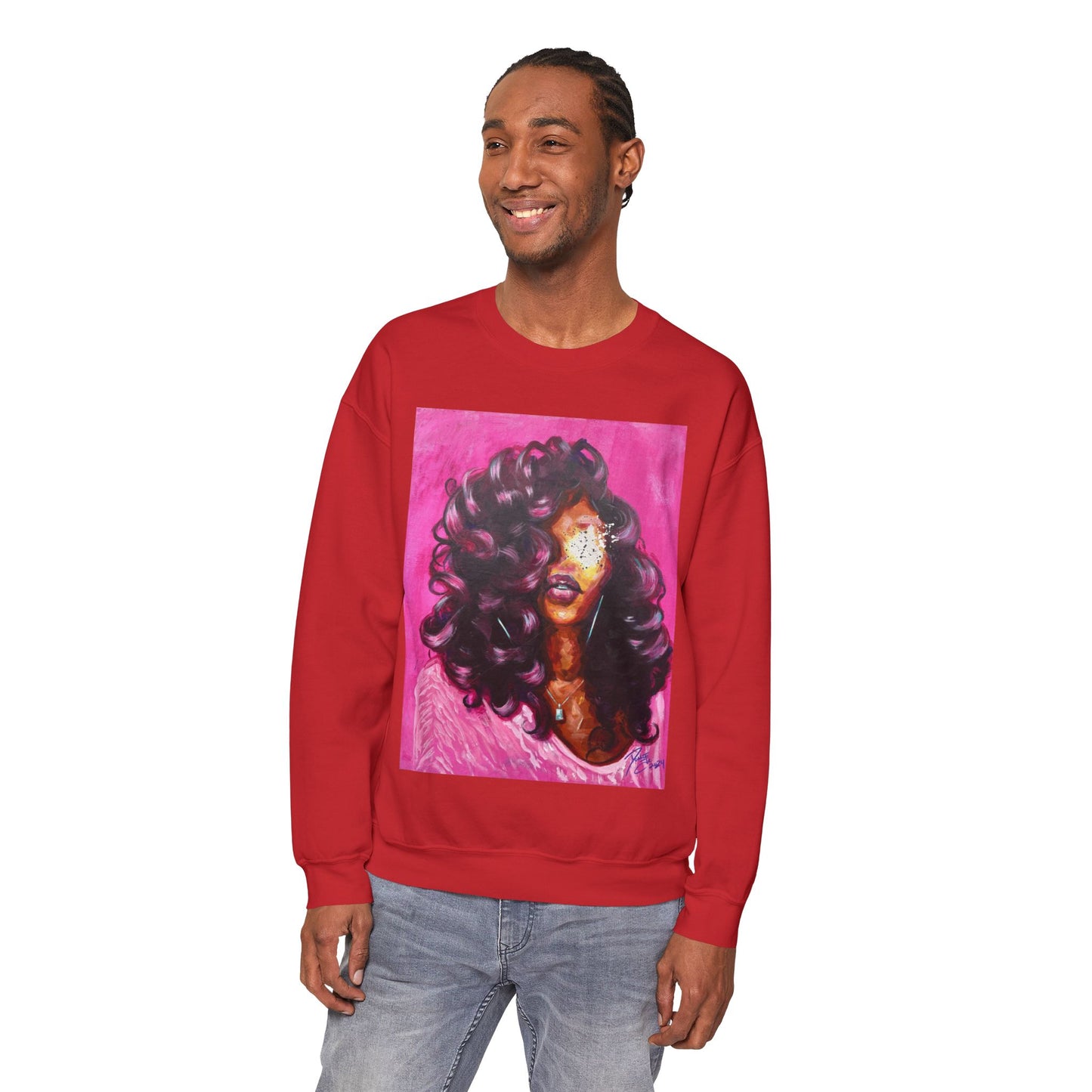 Naturally Lashontae Sweatshirt Unisex, Heavy blend