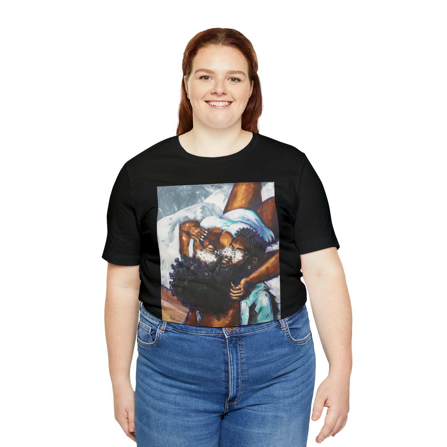 Naturally Black Love XII Unisex Jersey Short Sleeve Tee