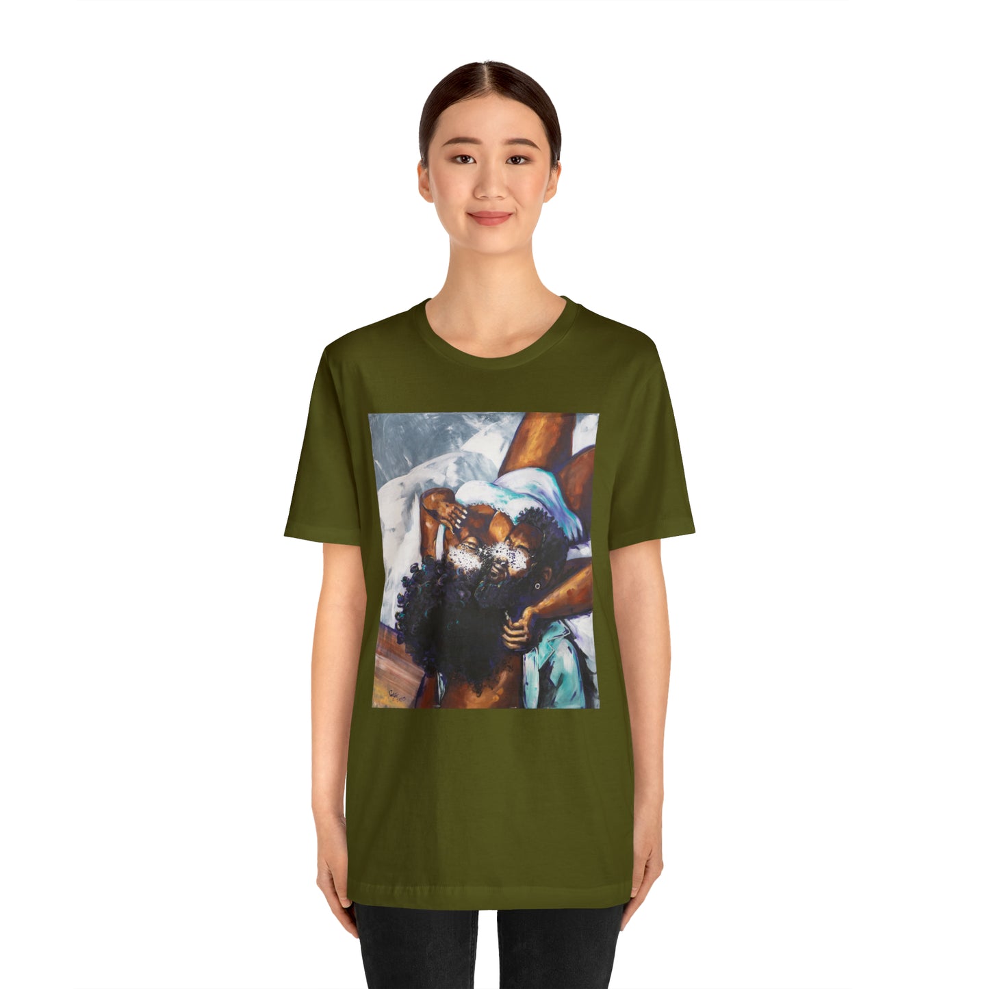Naturally Black Love XII Unisex Jersey Short Sleeve Tee