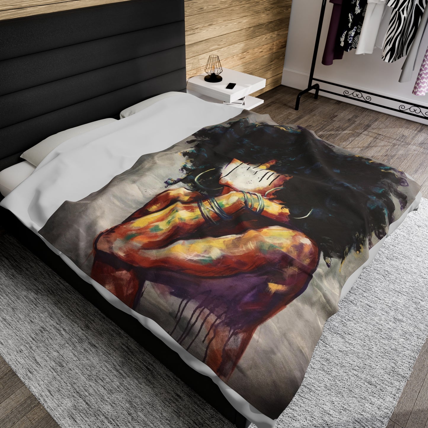 Naturally II Velveteen Plush Blanket