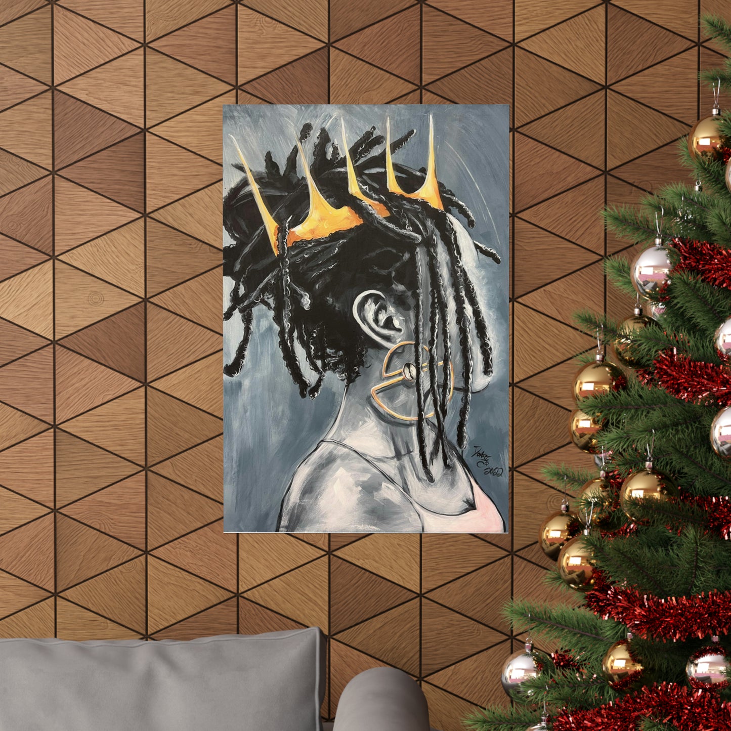 Naturally Queen XXIII Premium Matte vertical posters