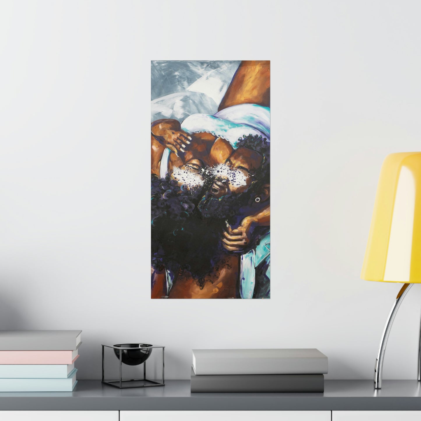 Naturally Black Love XII Matte Vertical Posters